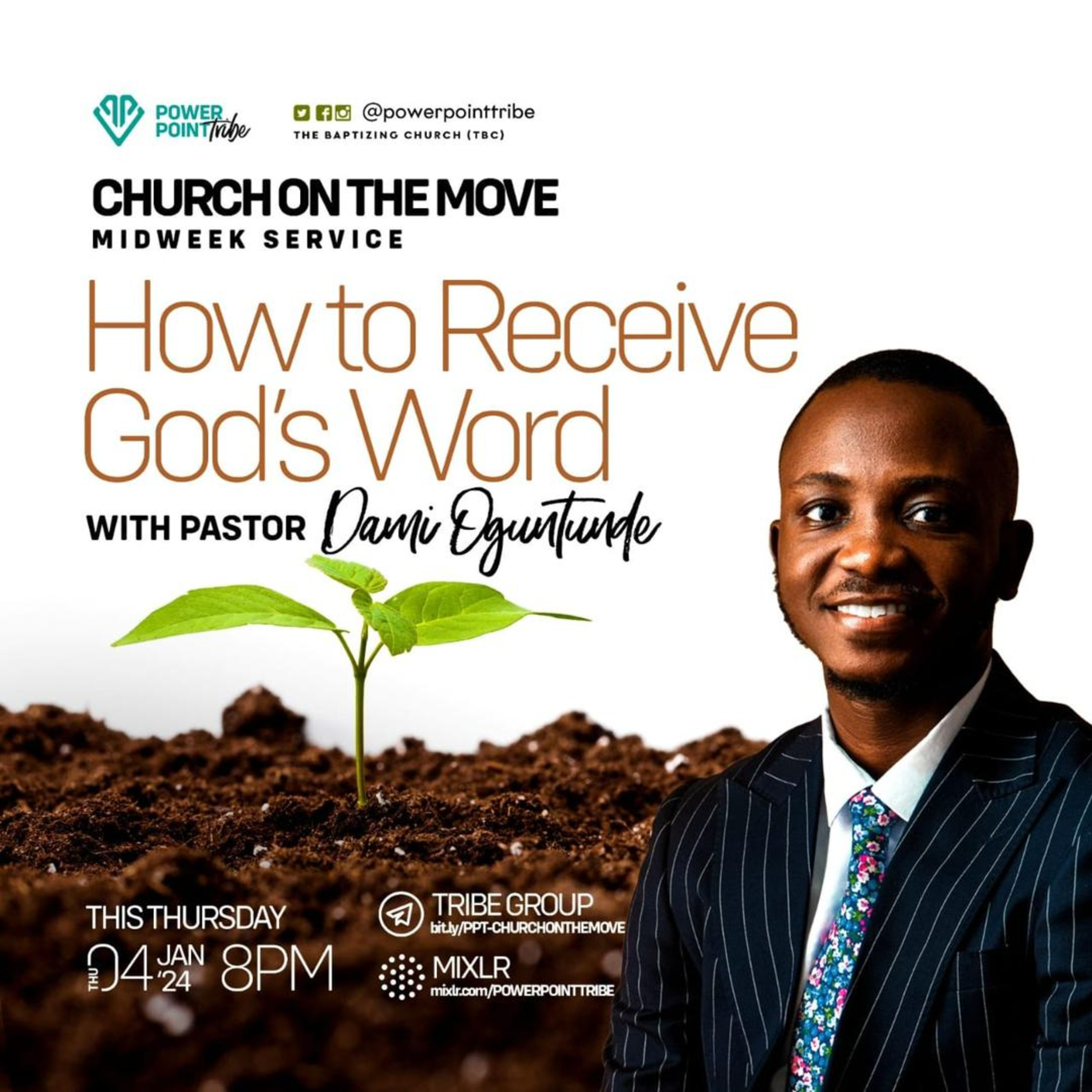 How to receive God's word - Pastor Dami Oguntunde episode artwork
