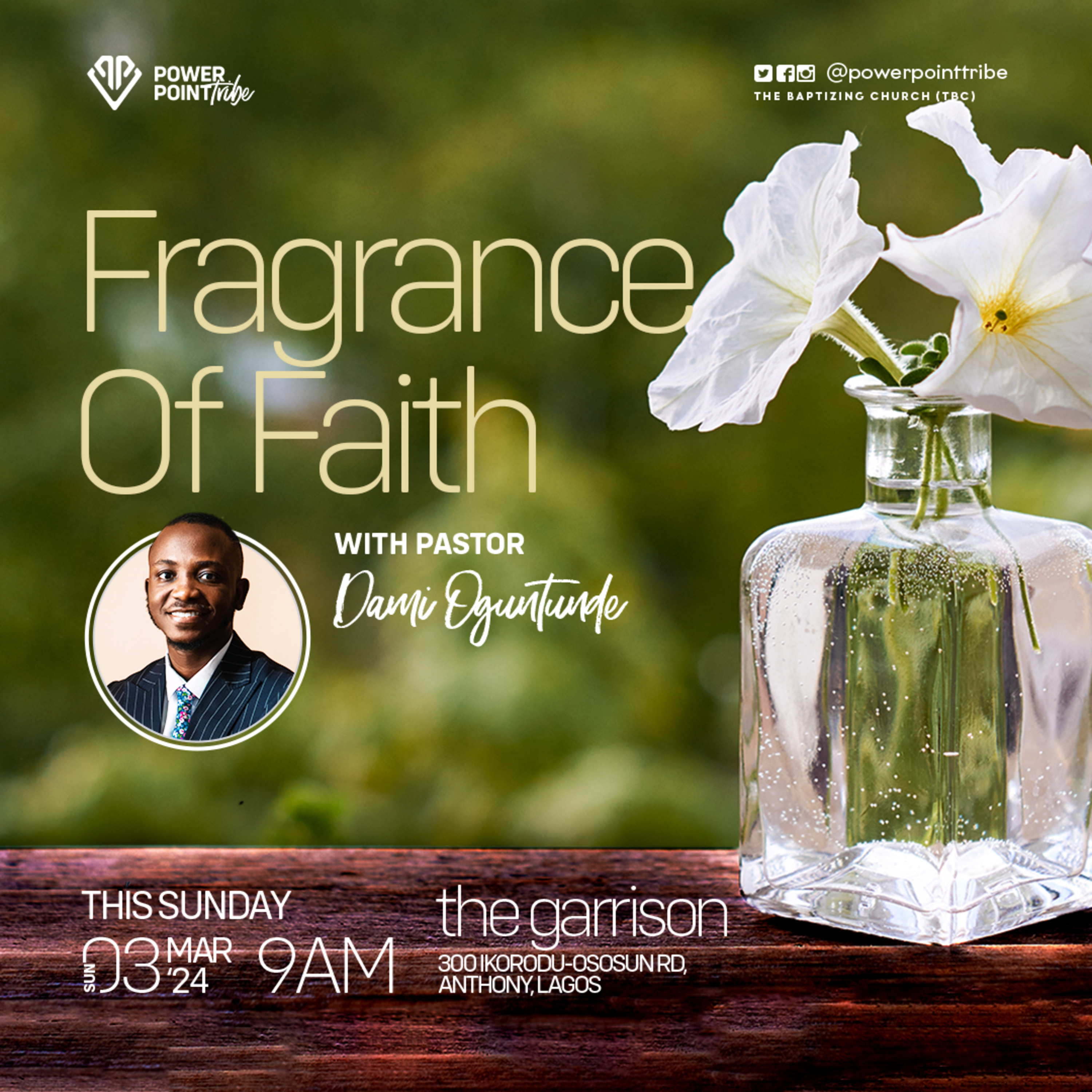 Now Faith (Fragrance Of Faith 3.0) - Pastor Dami Oguntunde