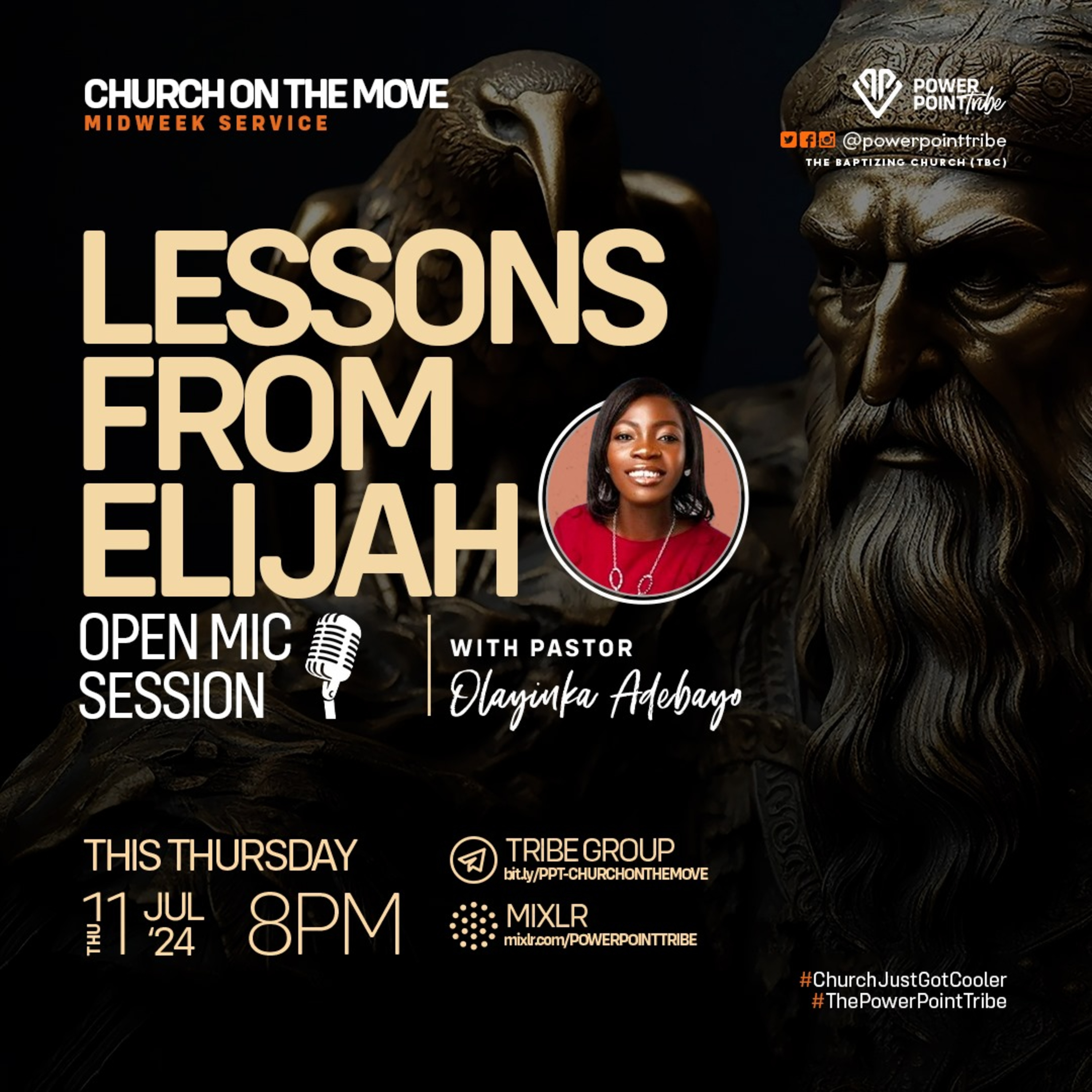 Lesson from Elijah 25 (Open Mic Session) - Pastor Yinka Adebayo episode artwork