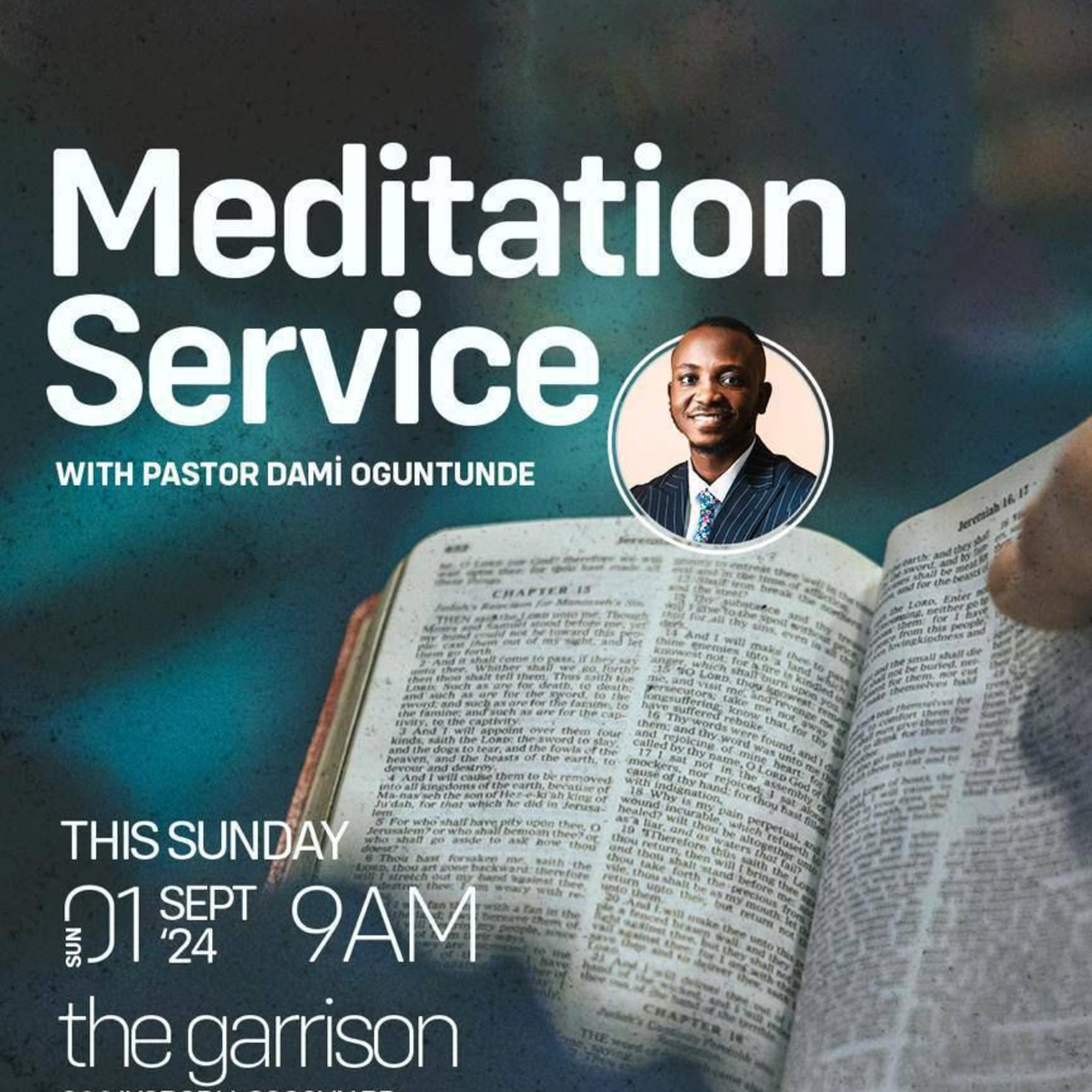Spiritual Poverty, Hunger & Thirst (Meditation Service) - Pastor Dami Oguntunde episode artwork