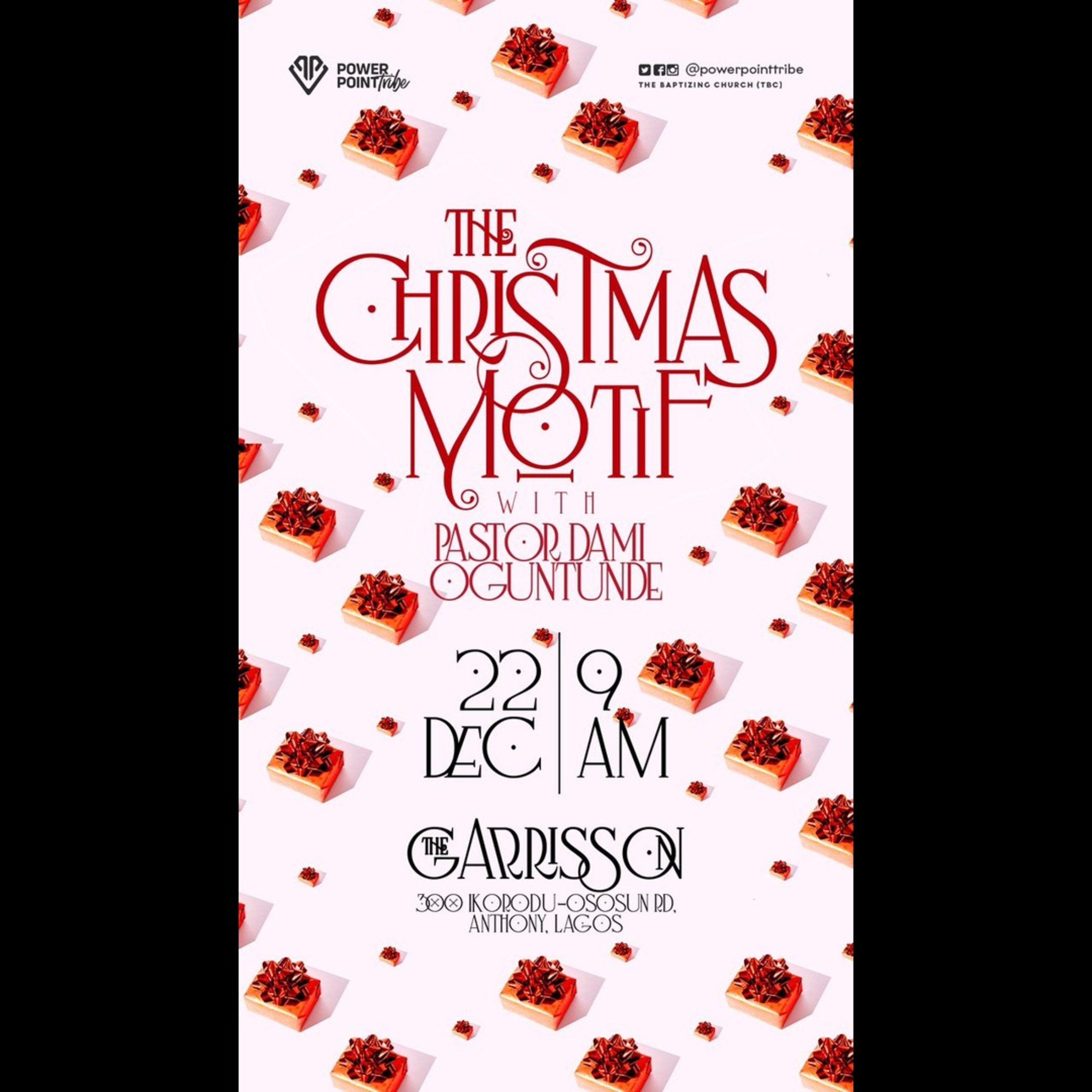 The Christmas Motif - The Righteousness of Christmas_Pastor Dami Oguntunde