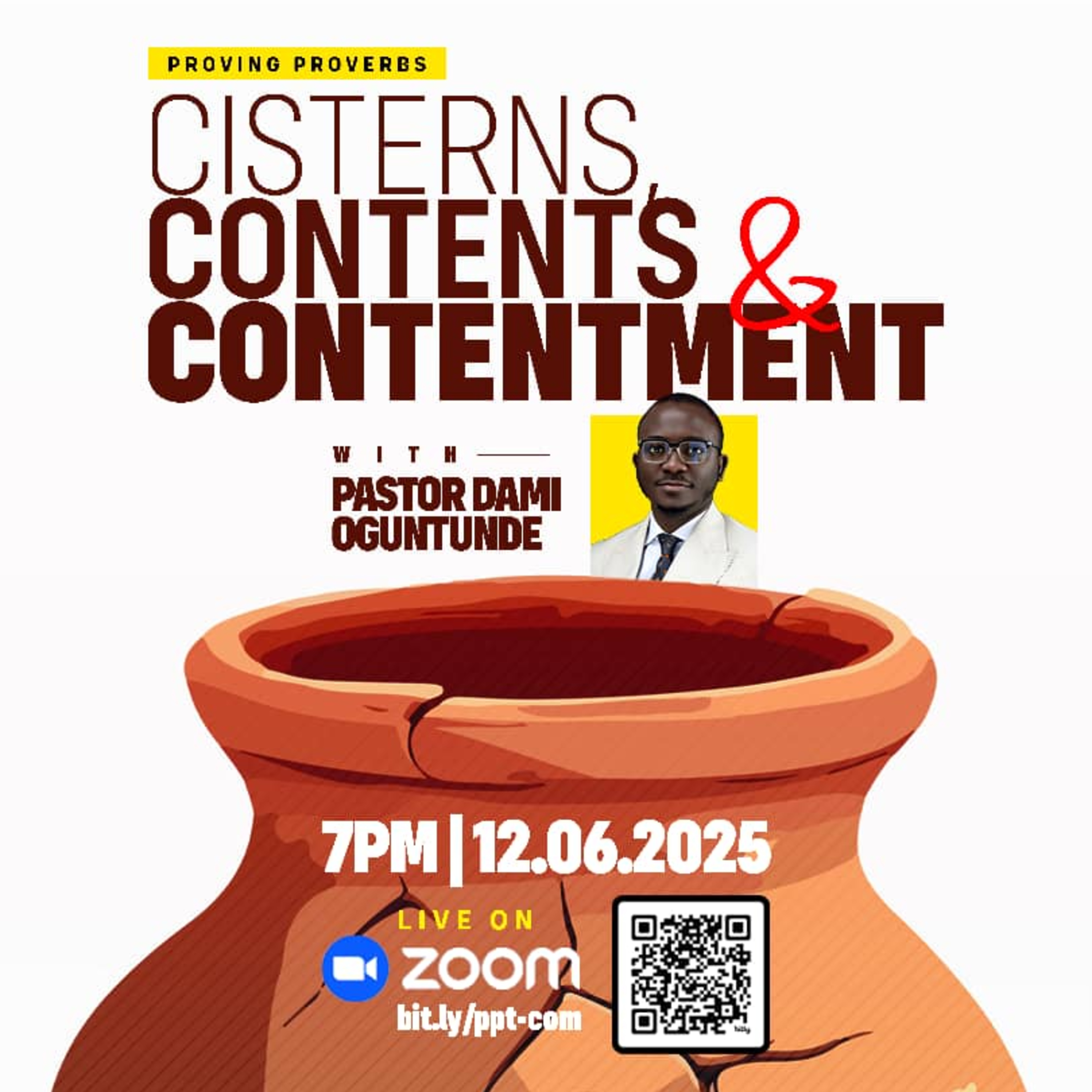 Cisterns, Contents & Contentment - Proving Proverbs 22.0 - Pastor Dami Oguntunde episode artwork