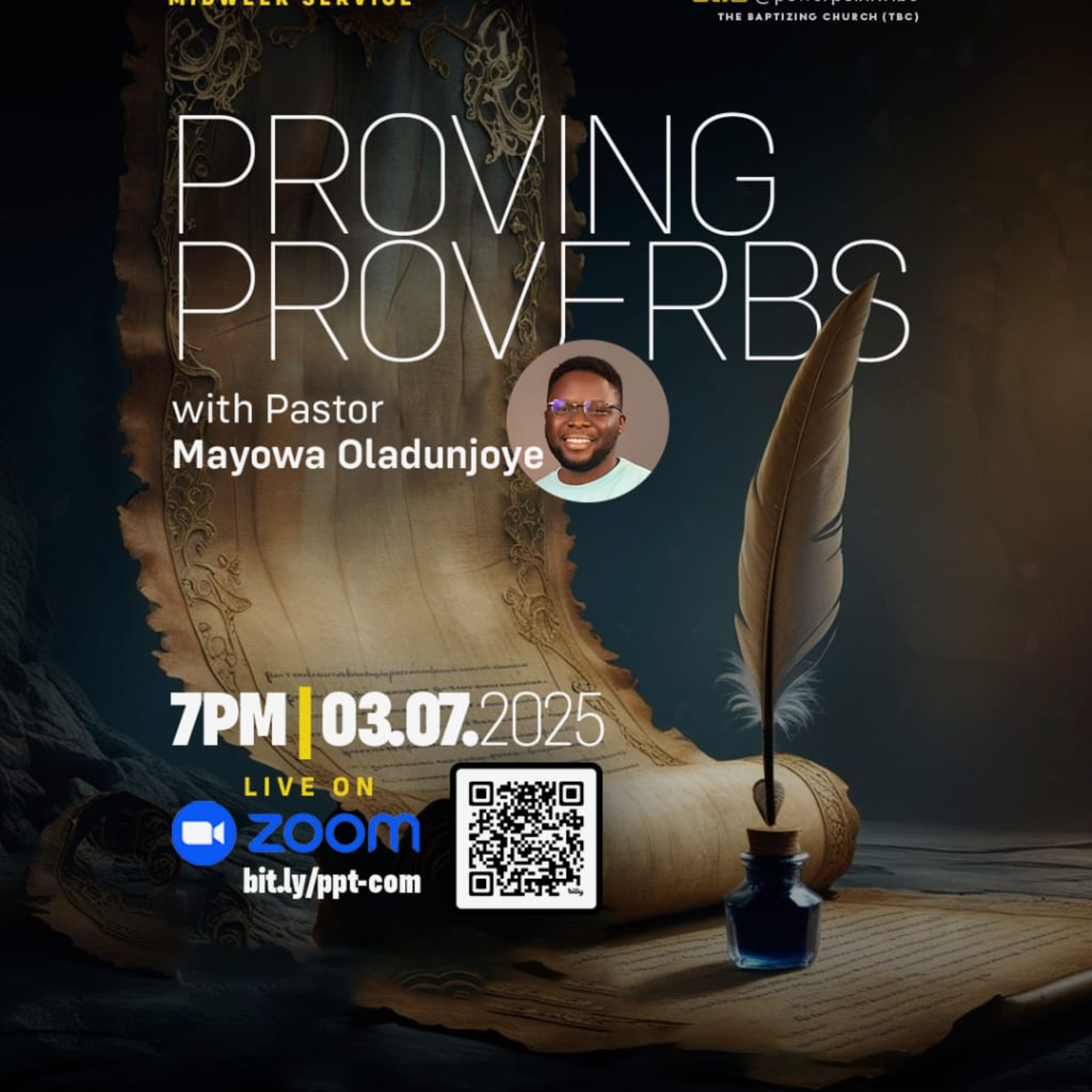 Proving Proverbs 25.0 - Pastor Mayowa Oladunjoye episode artwork