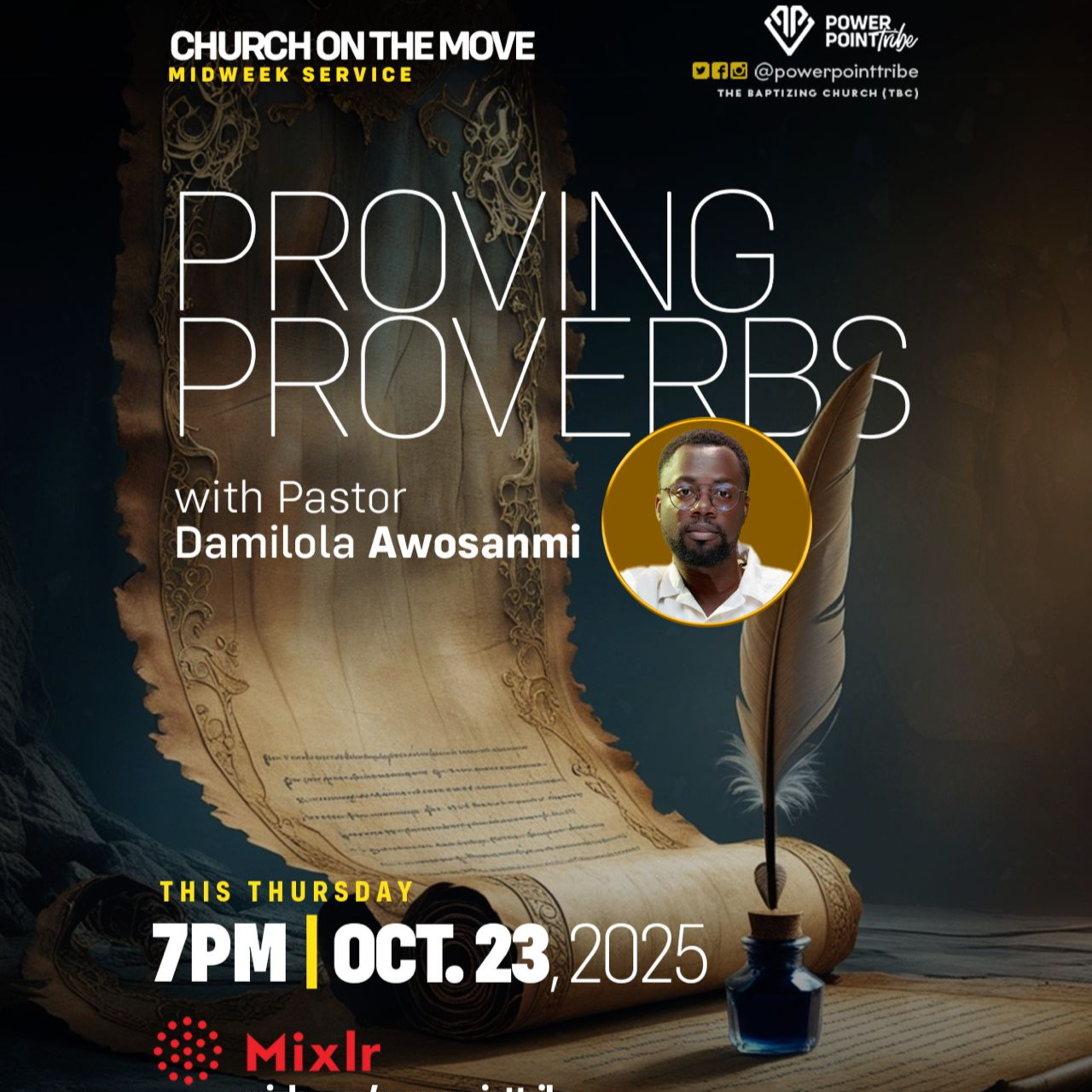 Proving Proverbs 40.0 - Pastor Dami Awosanmi episode artwork