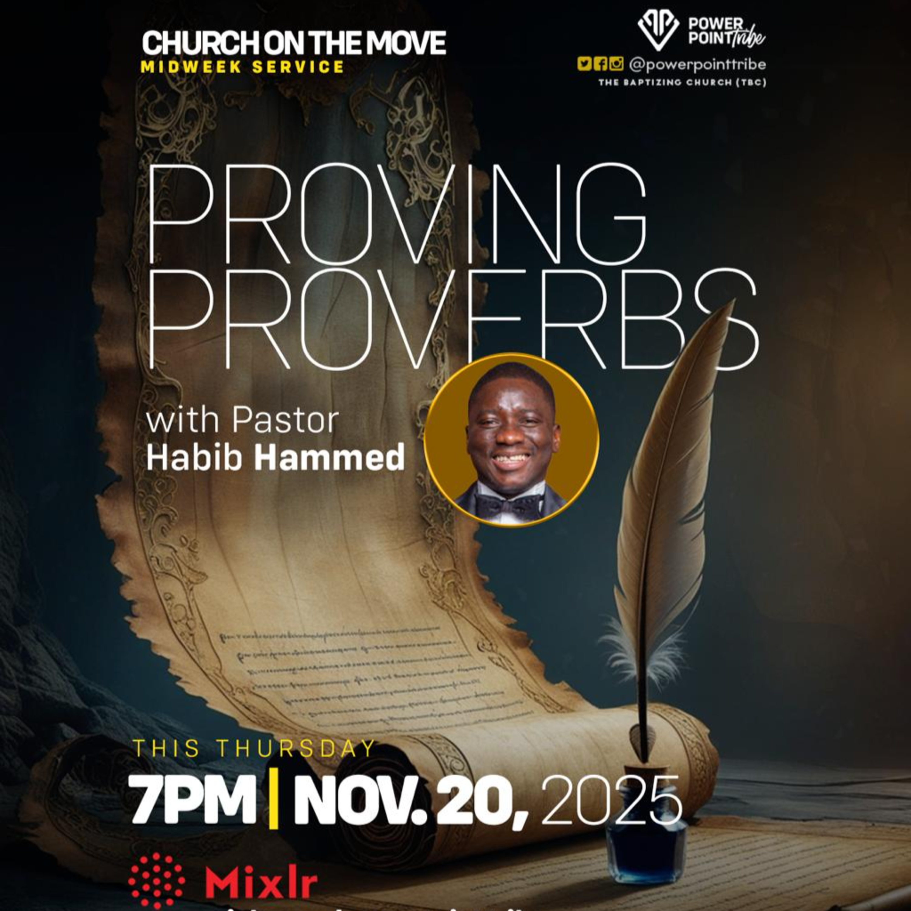 Proving Proverbs 43.0; Wisdom Blueprint, the Power of Planning - Pastor Habib Hammed episode artwork