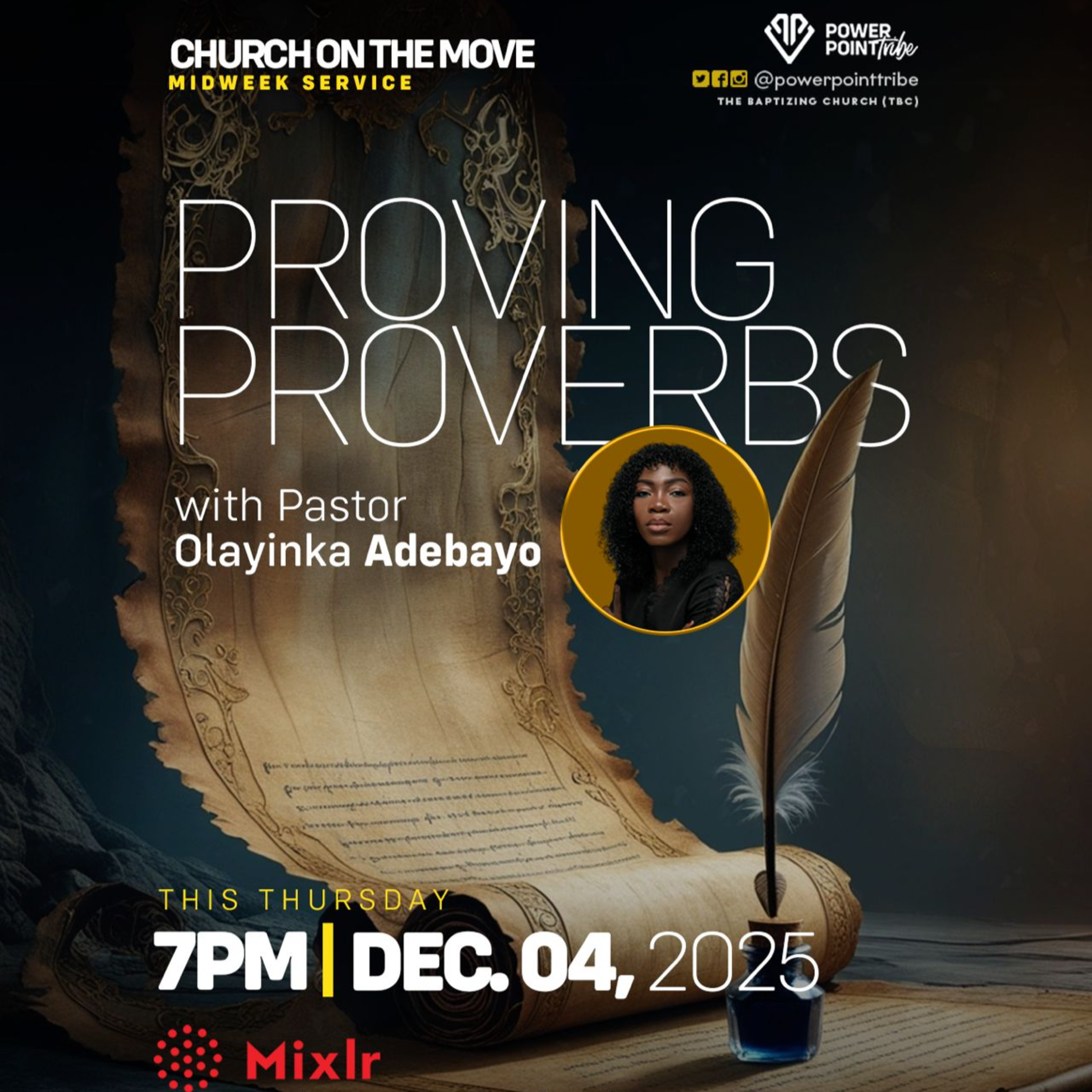 Proving Proverbs 45.0 - Pastor Olayinka Adebayo episode artwork