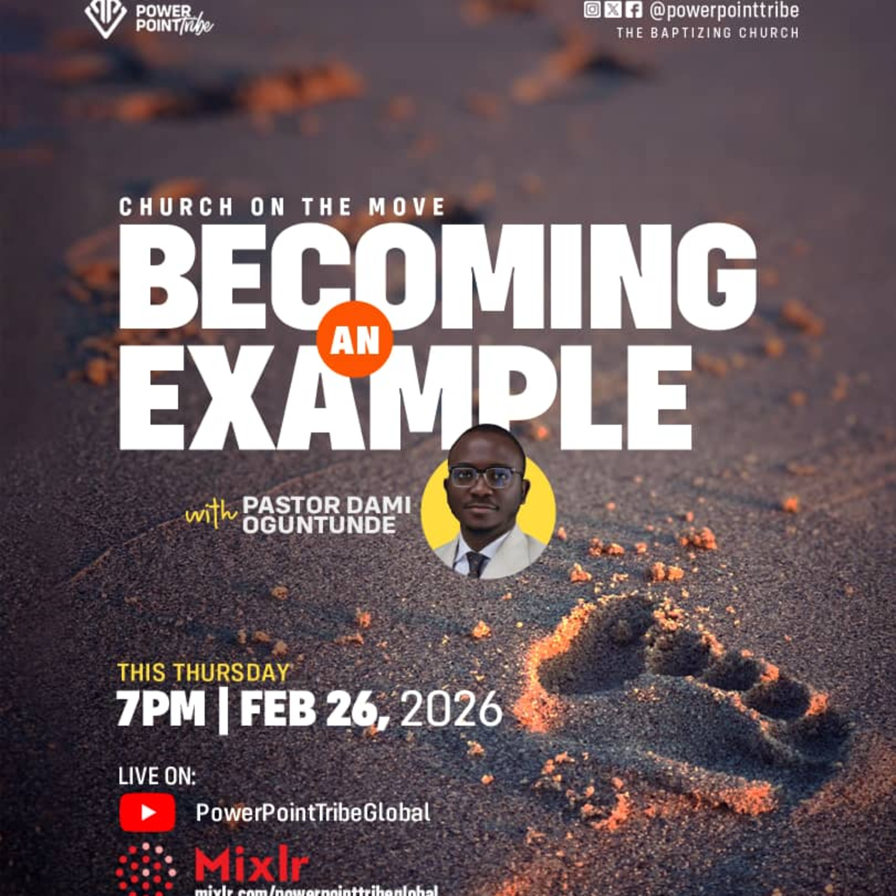 Becoming an Example 8.0 | Pastor Dami Oguntunde