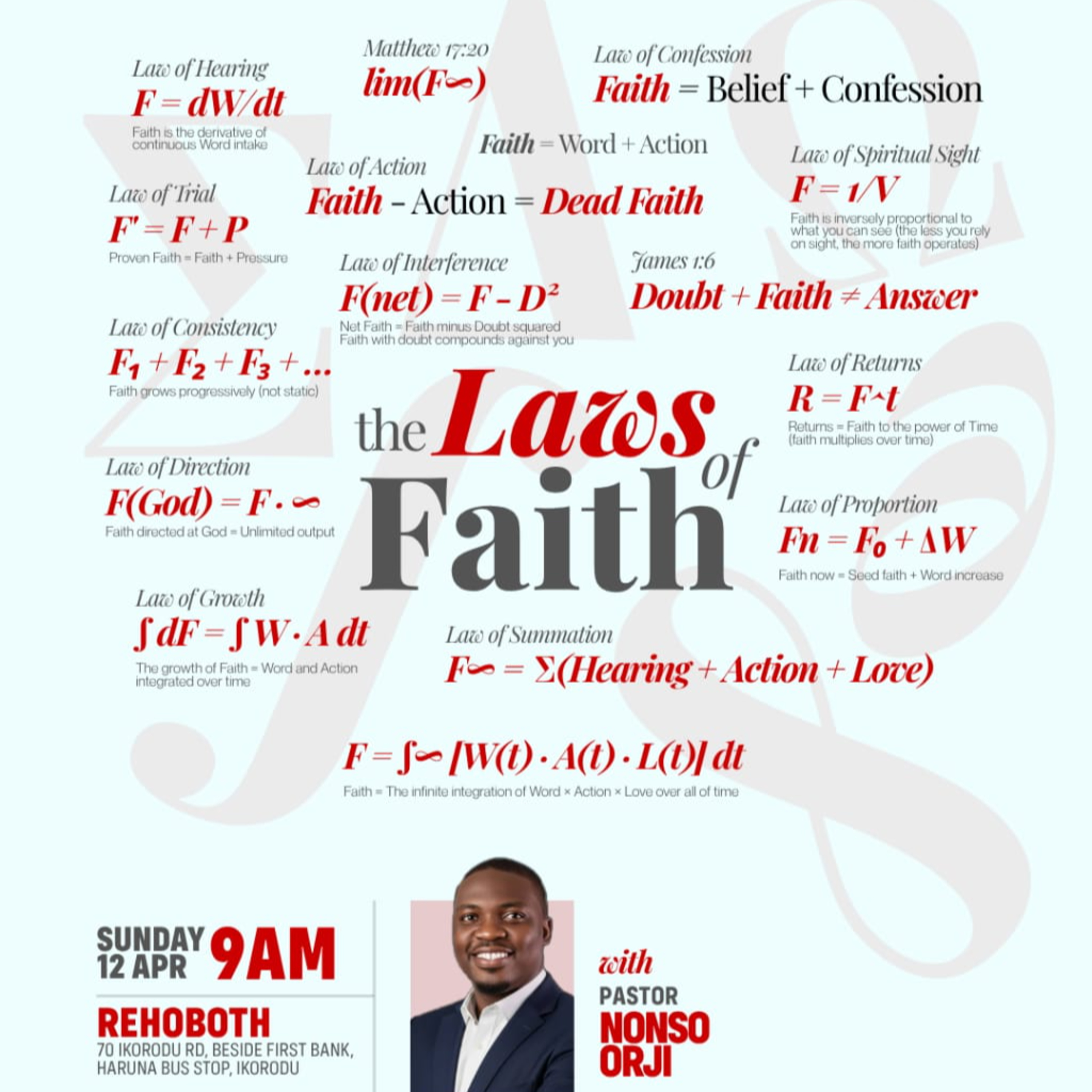 The Ontology of Belief Part 1 - How We Must Know God | The Laws of Faith | Pastor Nonso Orji.