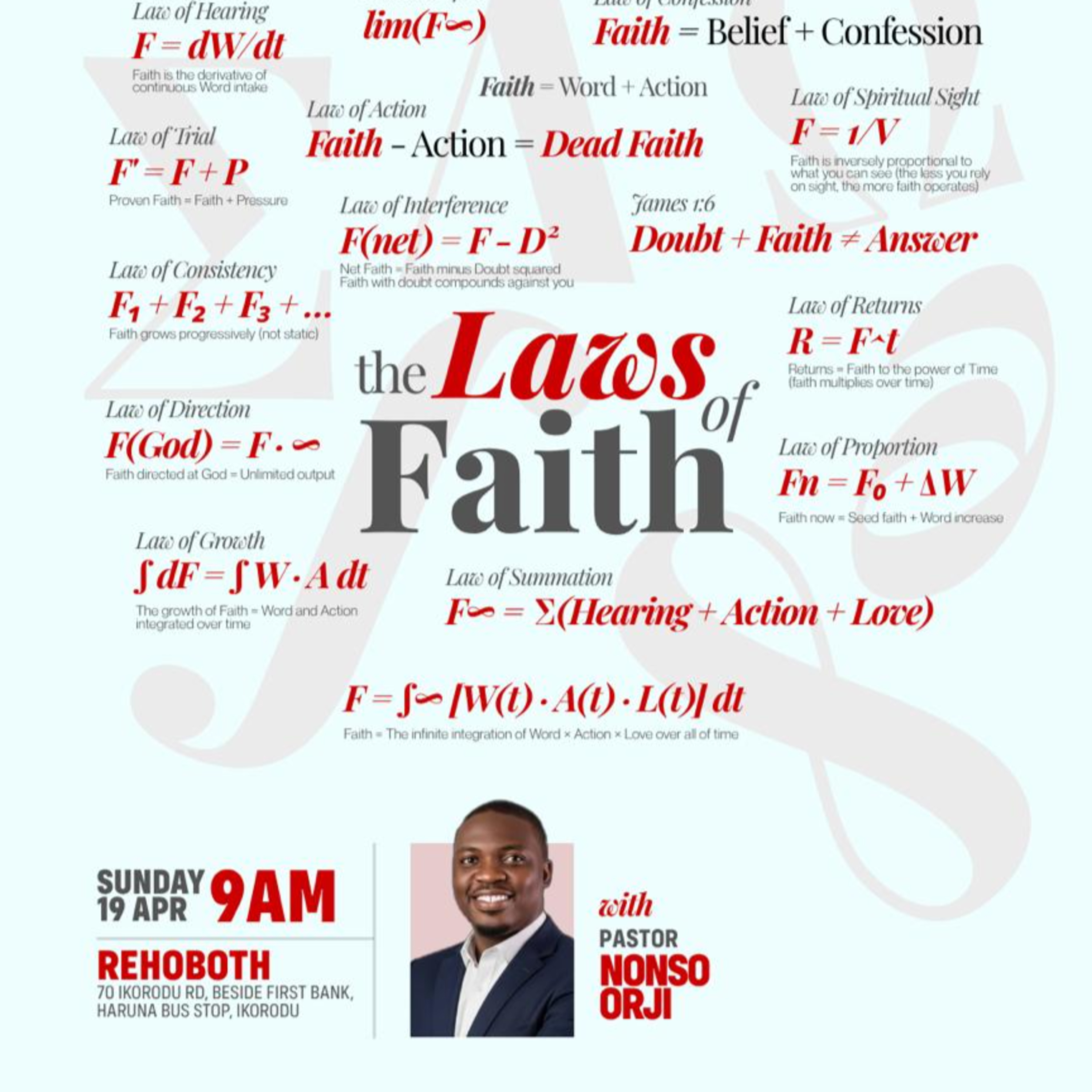 The Correct Epistemology (Faith By Revelation) - The Ontology of Faith Part 2 | The Laws of Faith | Pastor Nonso Orji.