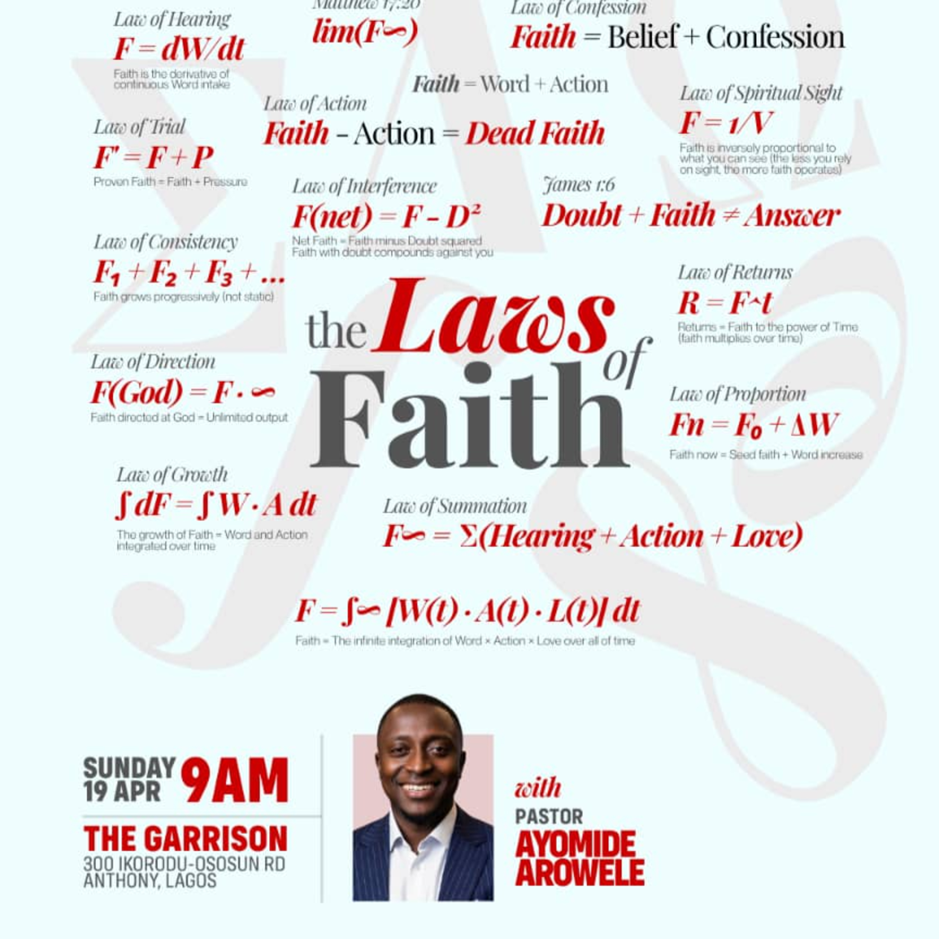 The Law of Patience | The Laws of Faith 3.0 | Pastor Ayomide Arowele