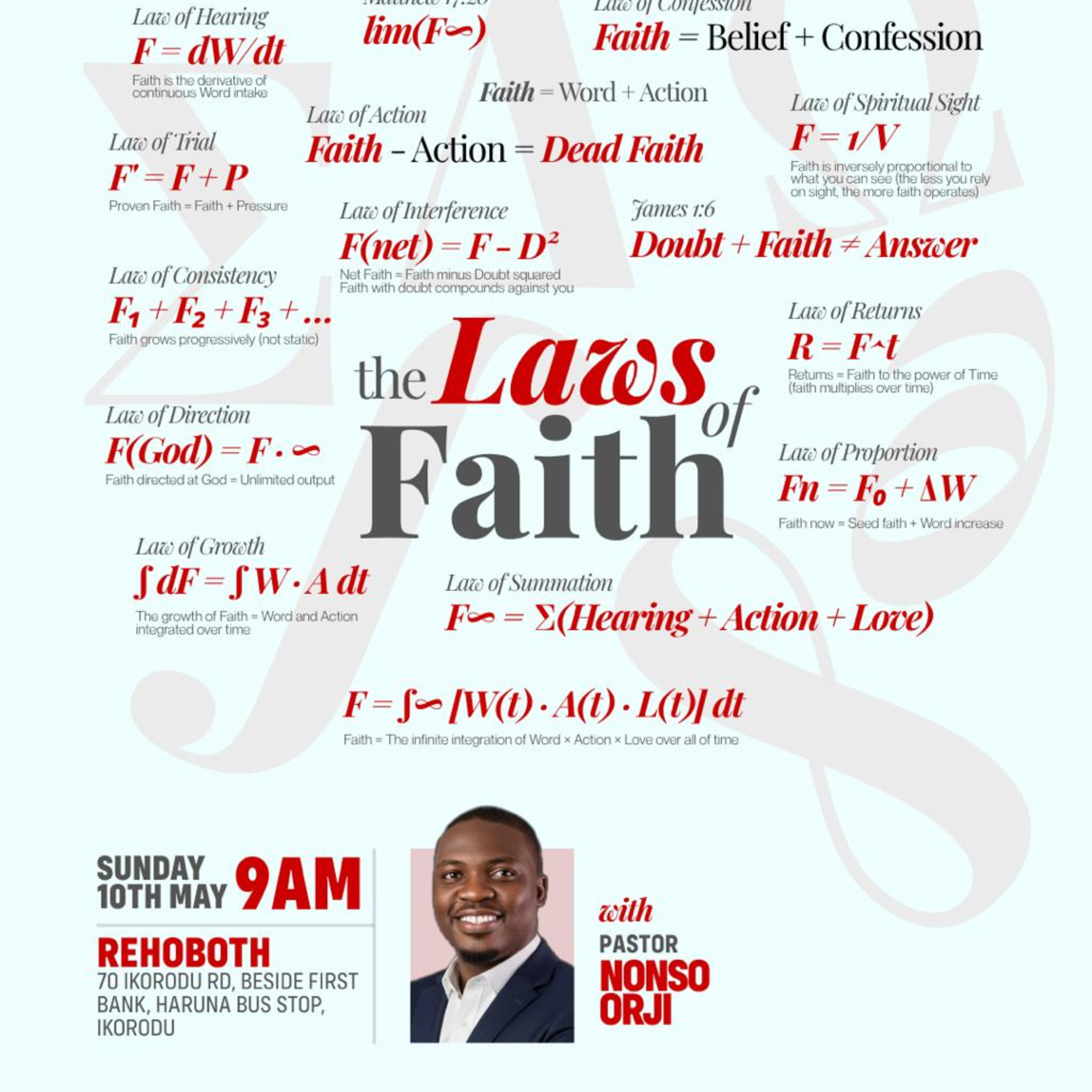 The Law of Priority (The Gateway To The Life That Pleases God) | The Laws of Faith | Pastor Nonso Orji