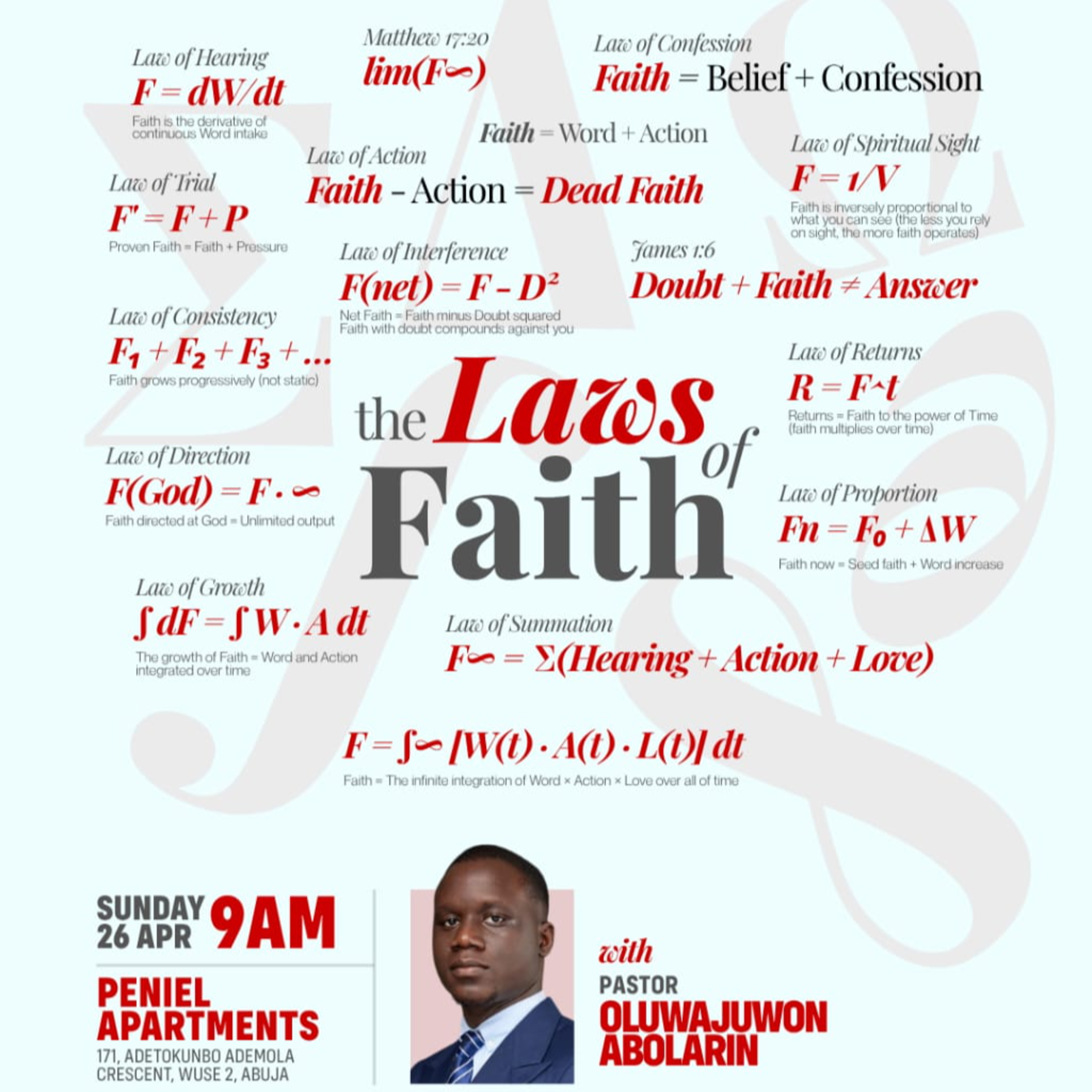 The Law of Revelation | Laws of Faith | Pastor Oluwajuwon Abolarin episode artwork