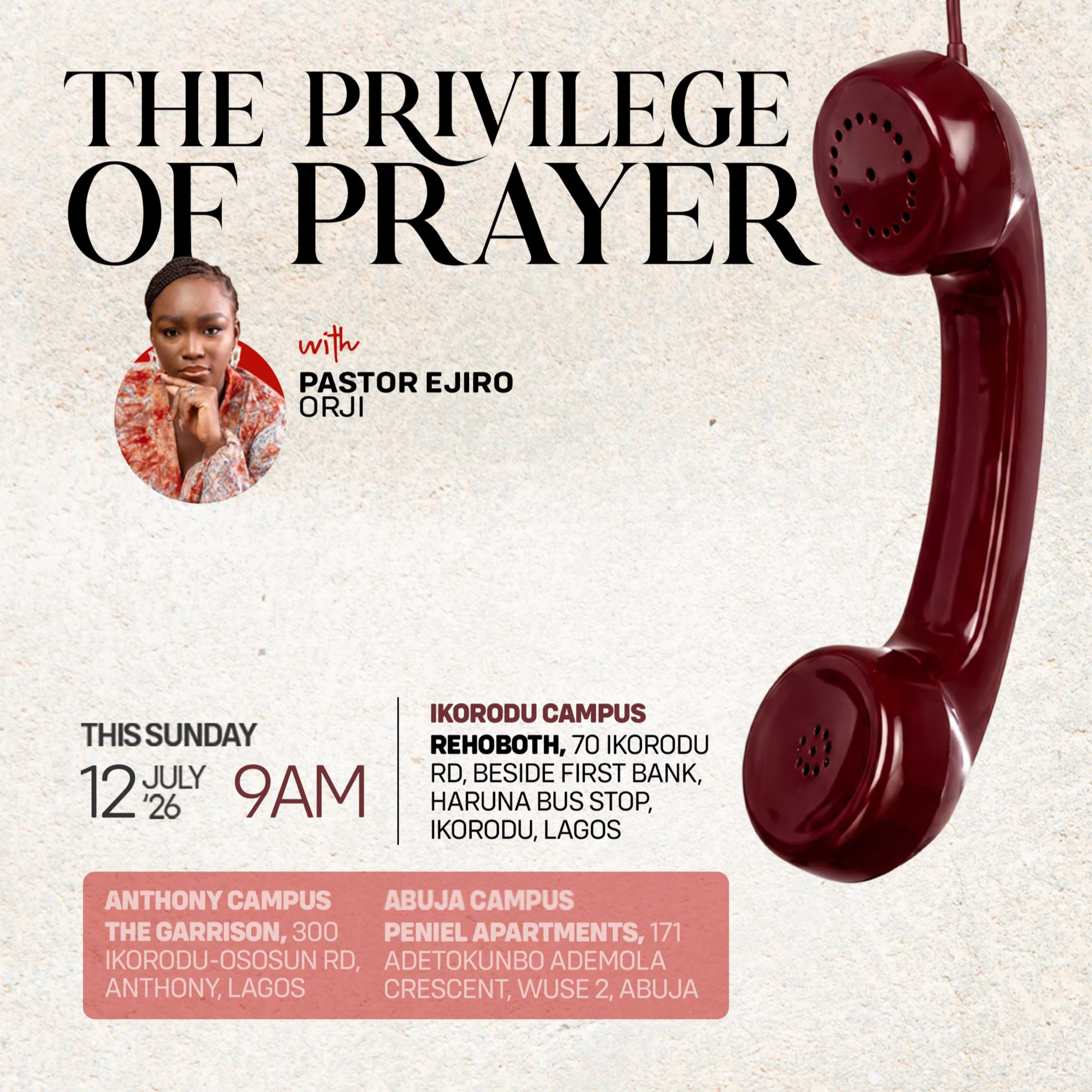 The Gains of Prayers | The Privilege of Prayer | Pastor Ejiro Orji. episode artwork