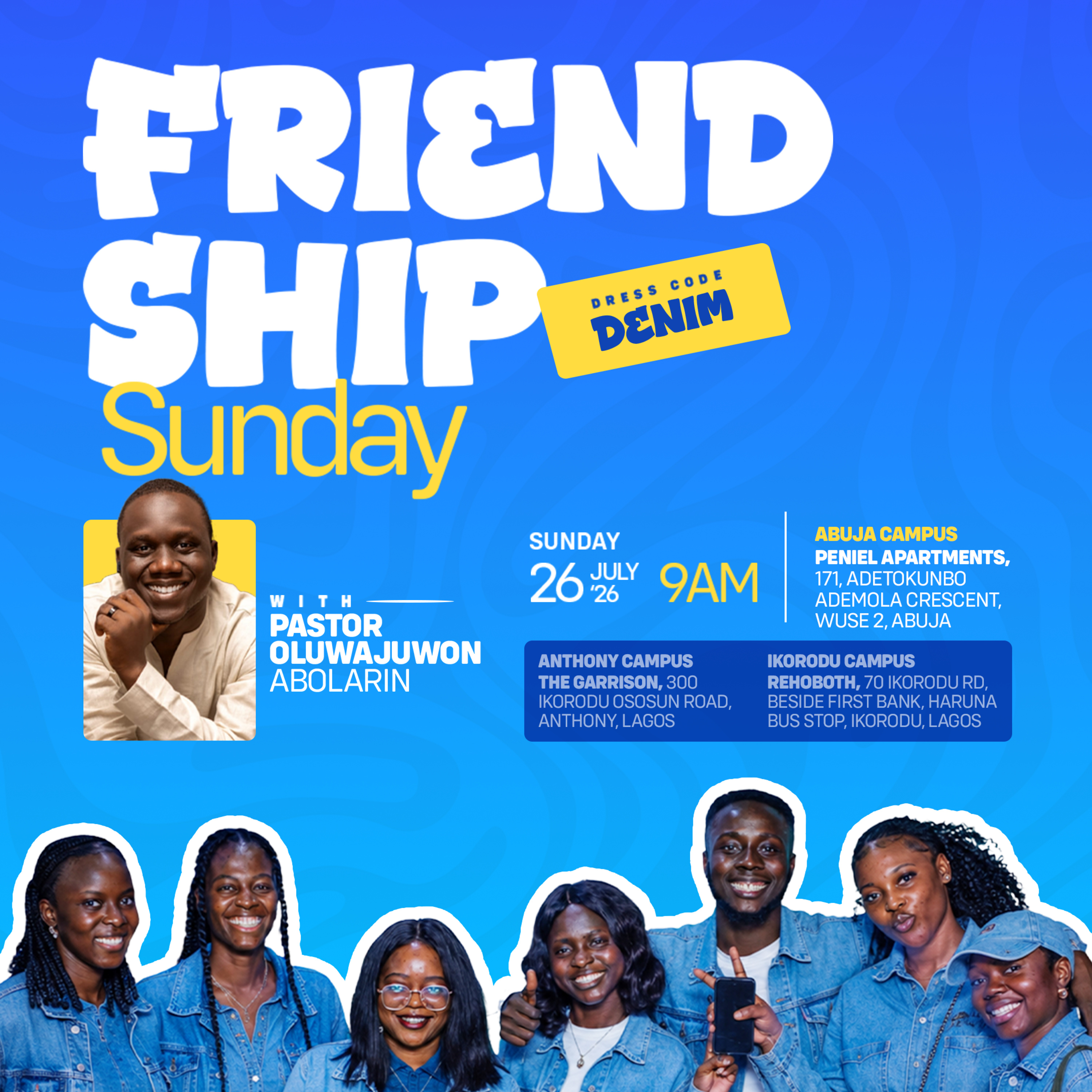 Amicus Dei (Friend of God) | Friendship Sunday | Pastor Oluwajuwon Abolarin