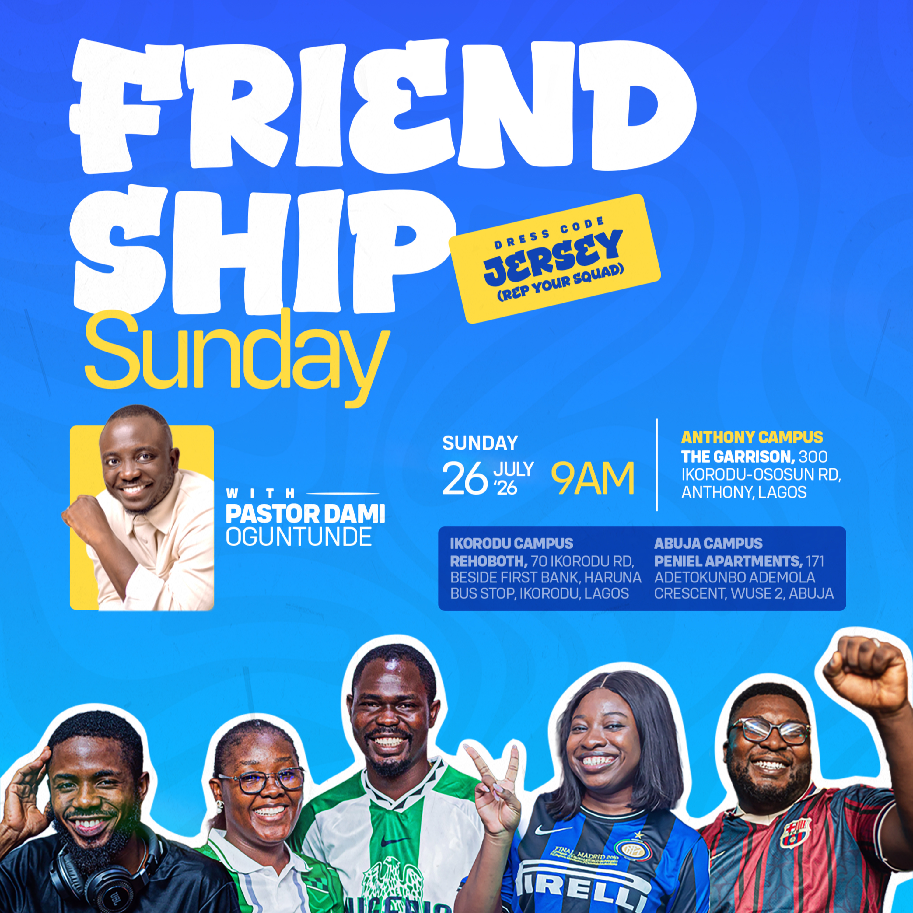 The Robe, Sword and Bow | Friendship Sunday | Pastor Dami Oguntunde