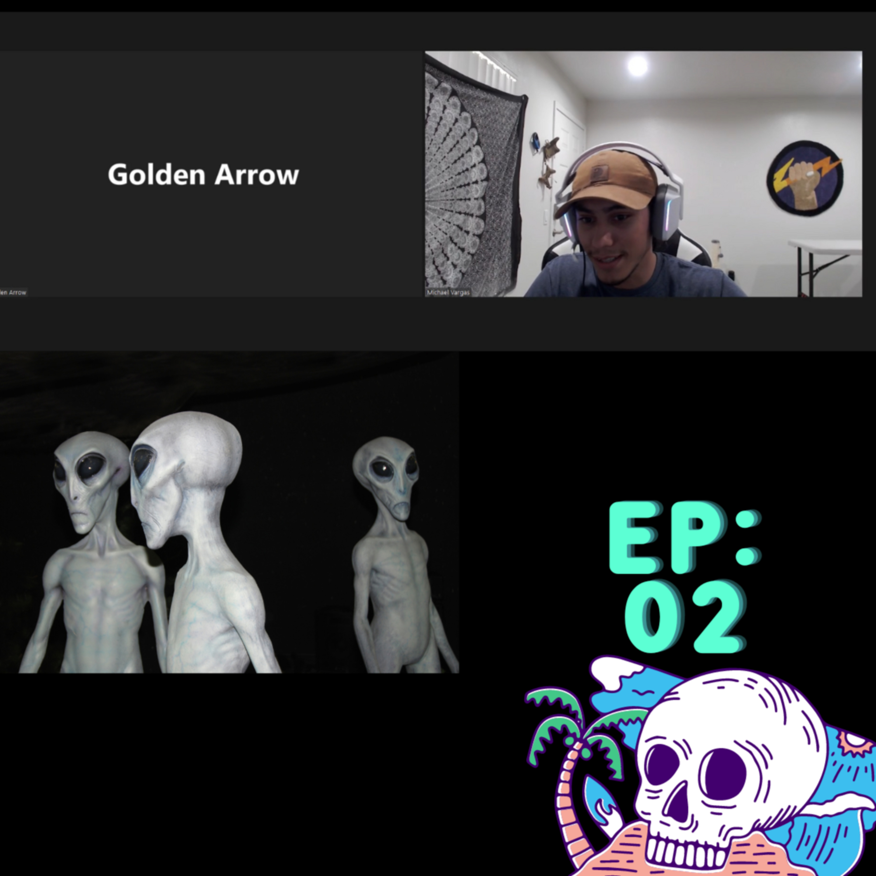 EP: 02 Alien Sightings In Nevada, Sentinel Island, Communist Movement In Society, Riots In France episode artwork