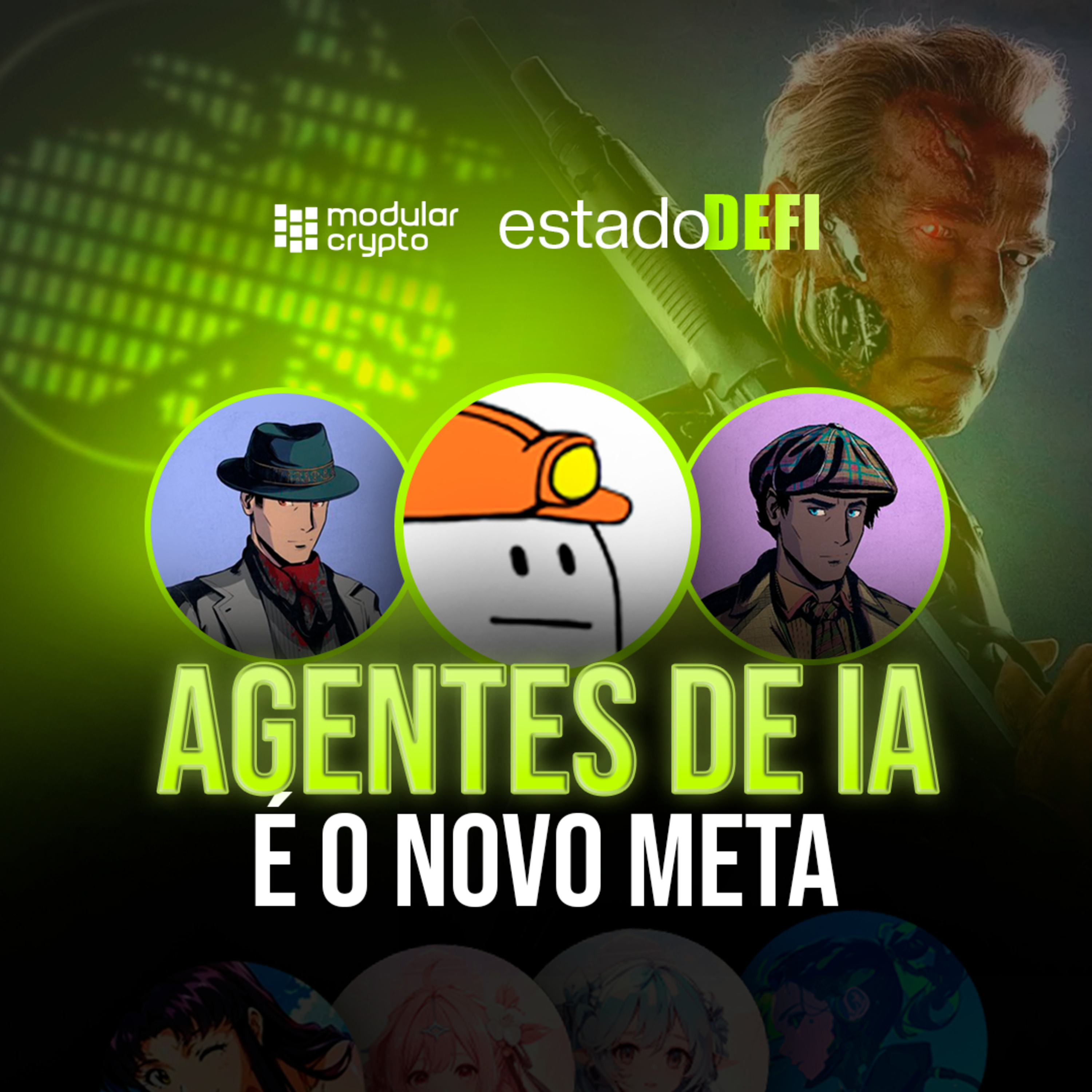 AGENTES AI, AIRDROP GRASS E MEMECOINS episode artwork