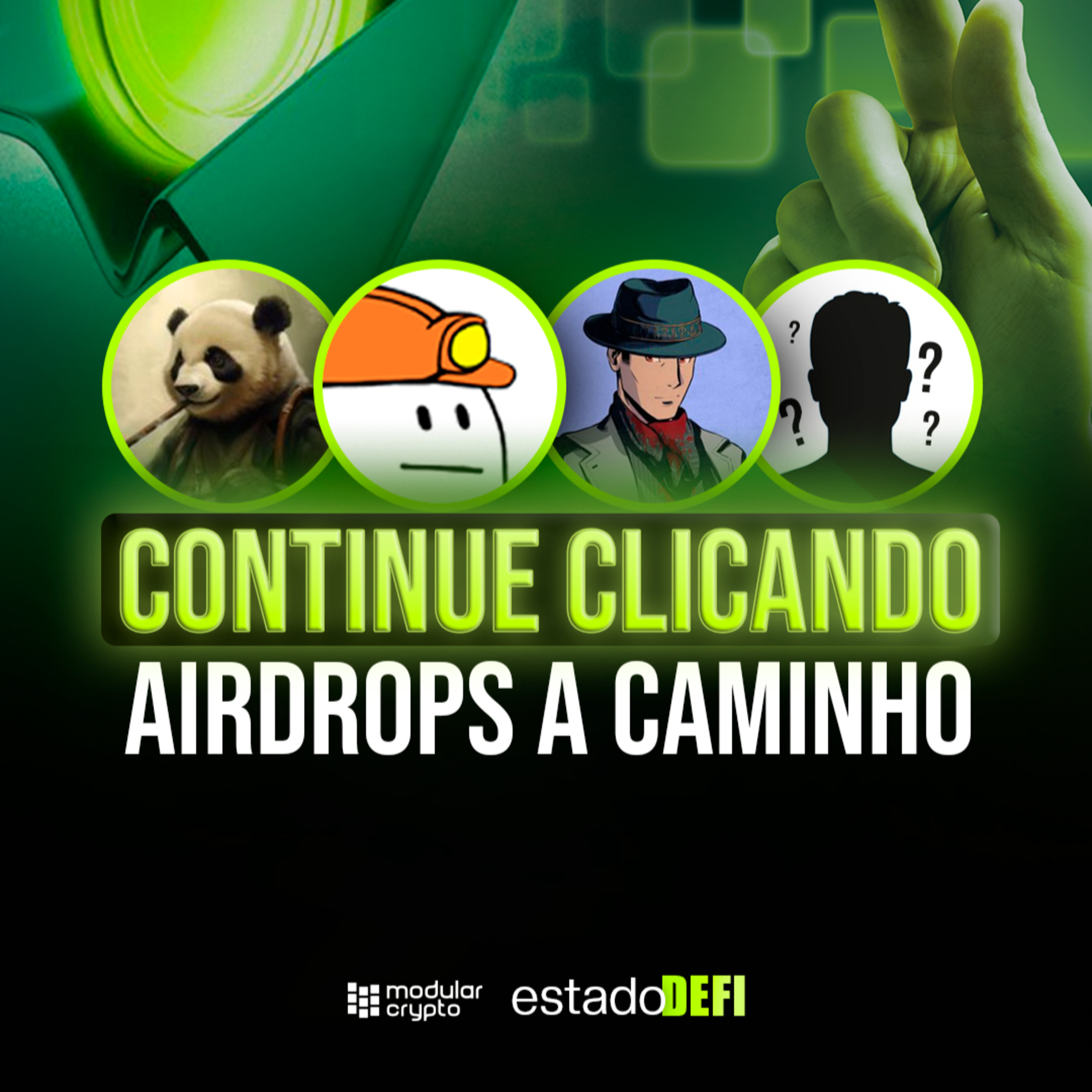 CONTINUE CLICANDO, OS AIRDROPS ESTÃO CHEGANDO! episode artwork