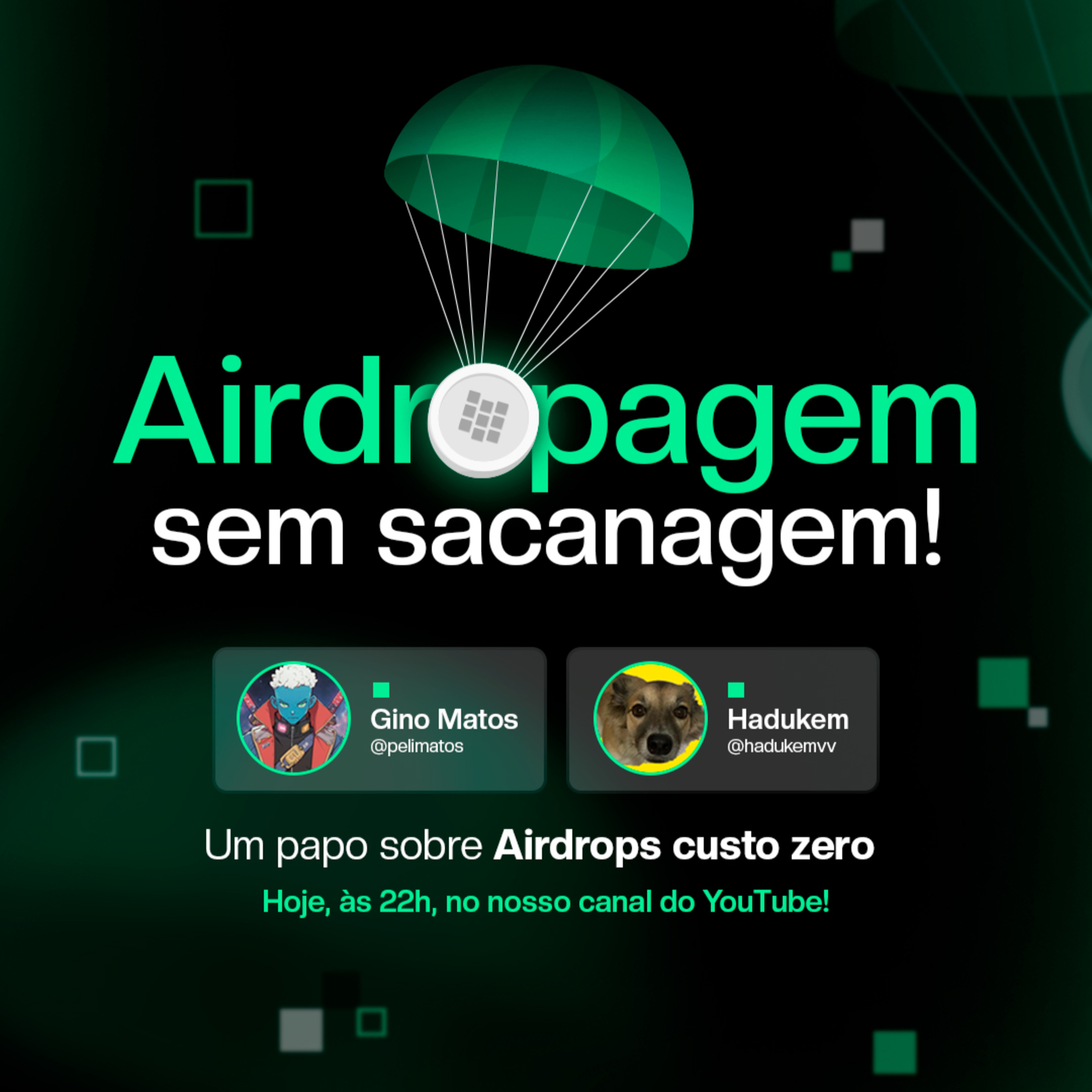Airdropagem sem sacanagem — Desbravando os airdrops custo zero episode artwork