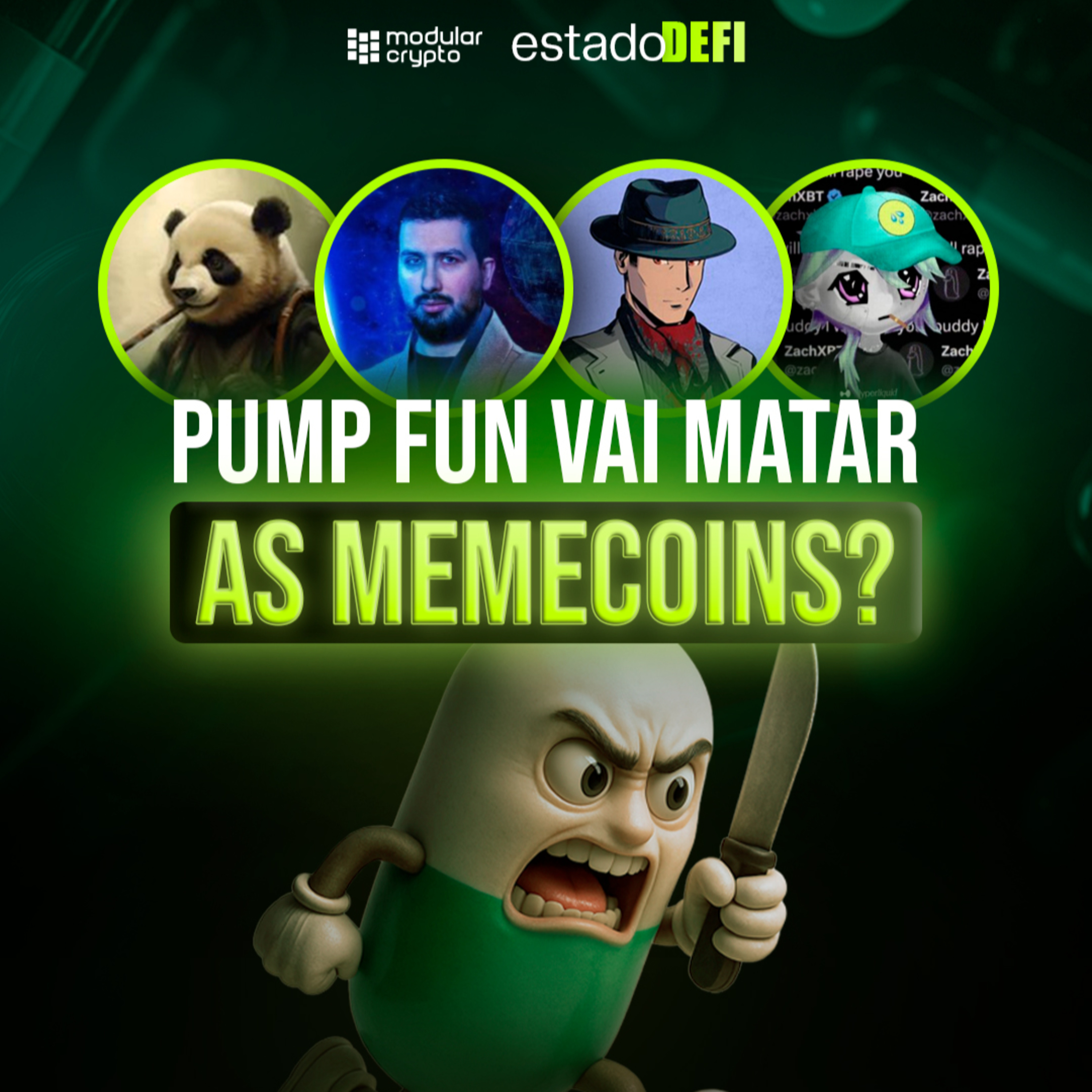 Token do PUIMP FUN pode acabar com as memecoins + Hypáliquid e muito mais episode artwork