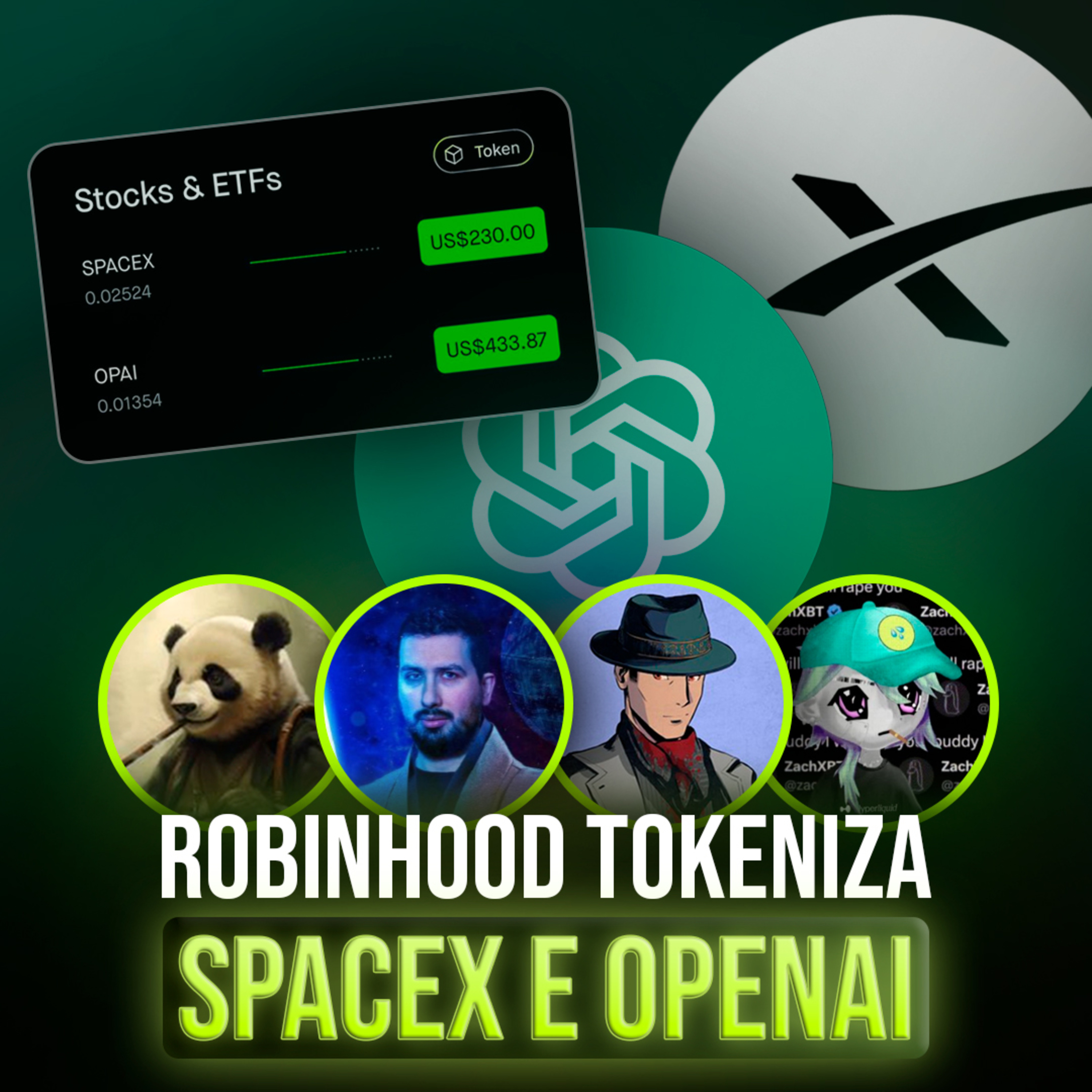 ROBINHOOD CHAIN TOKENIZA AÇÕES + AIRDROPS episode artwork