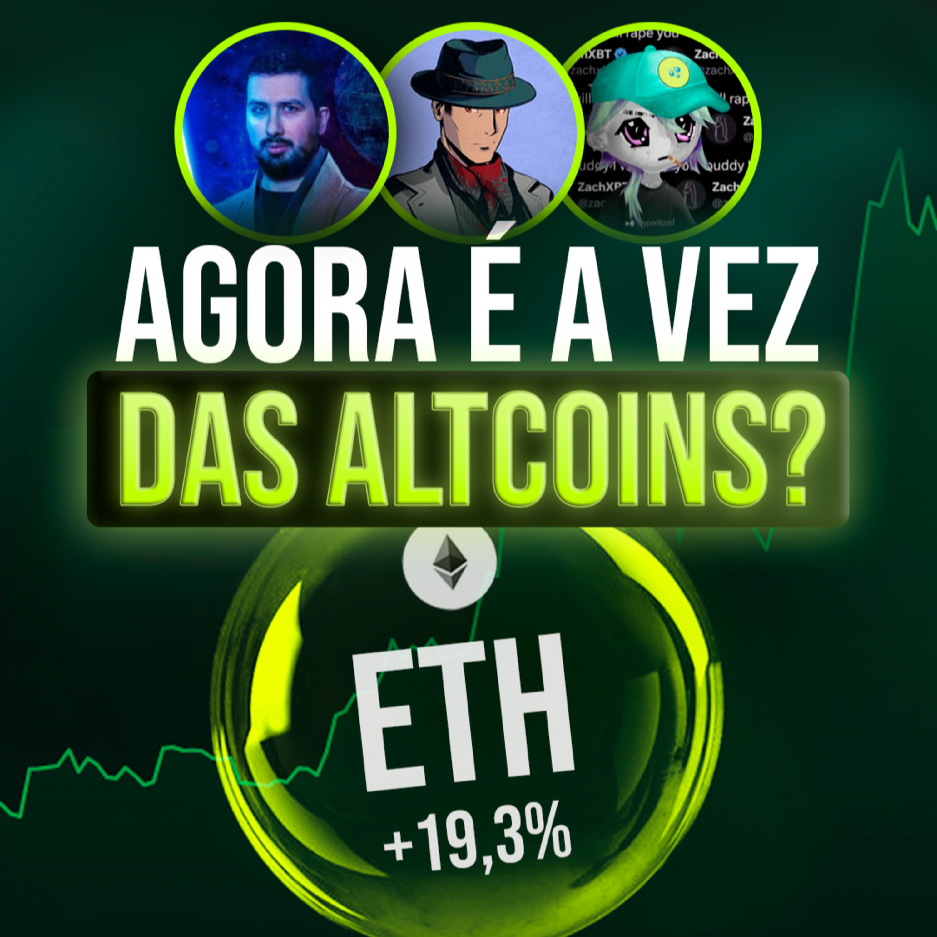 ETHEREUM ATINGE ATH + JACKSON HOLE: PUMP, LIQUIDAÇÕES E O QUE VEM POR AÍ episode artwork