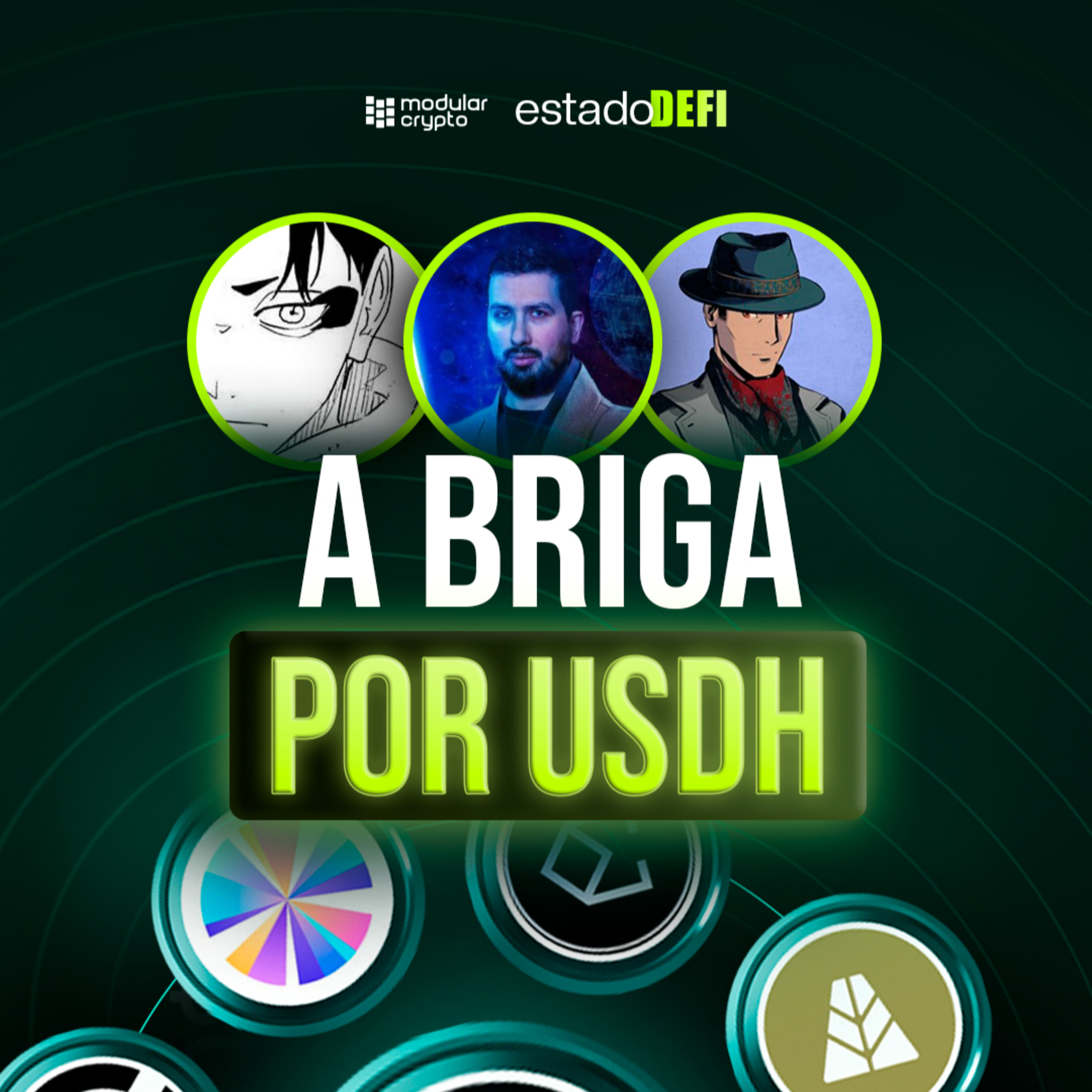 GUERRA PELA USDH: QUEM VAI EMITIR A STABLECOIN DA HYPERLIQUID? episode artwork
