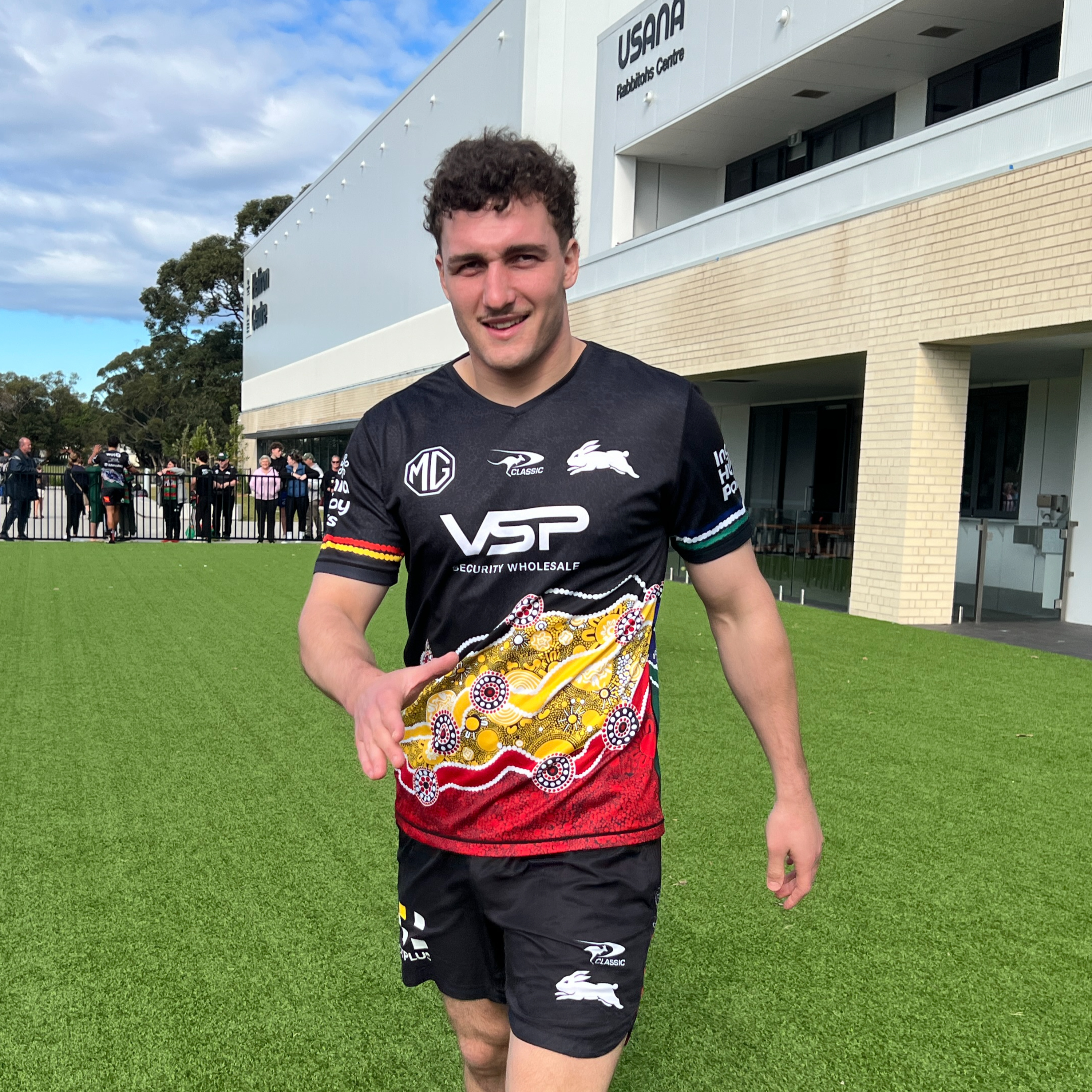 Rabbitohs Captains Run v Dolphins - Live