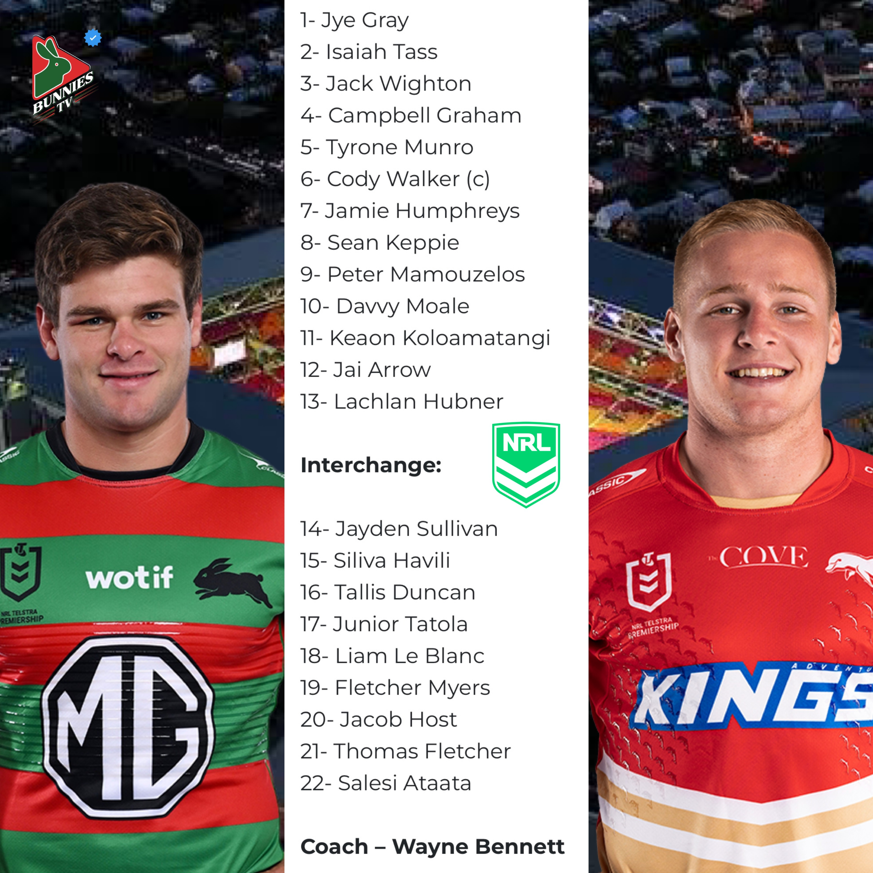 Rabbitohs Round 1 Preview