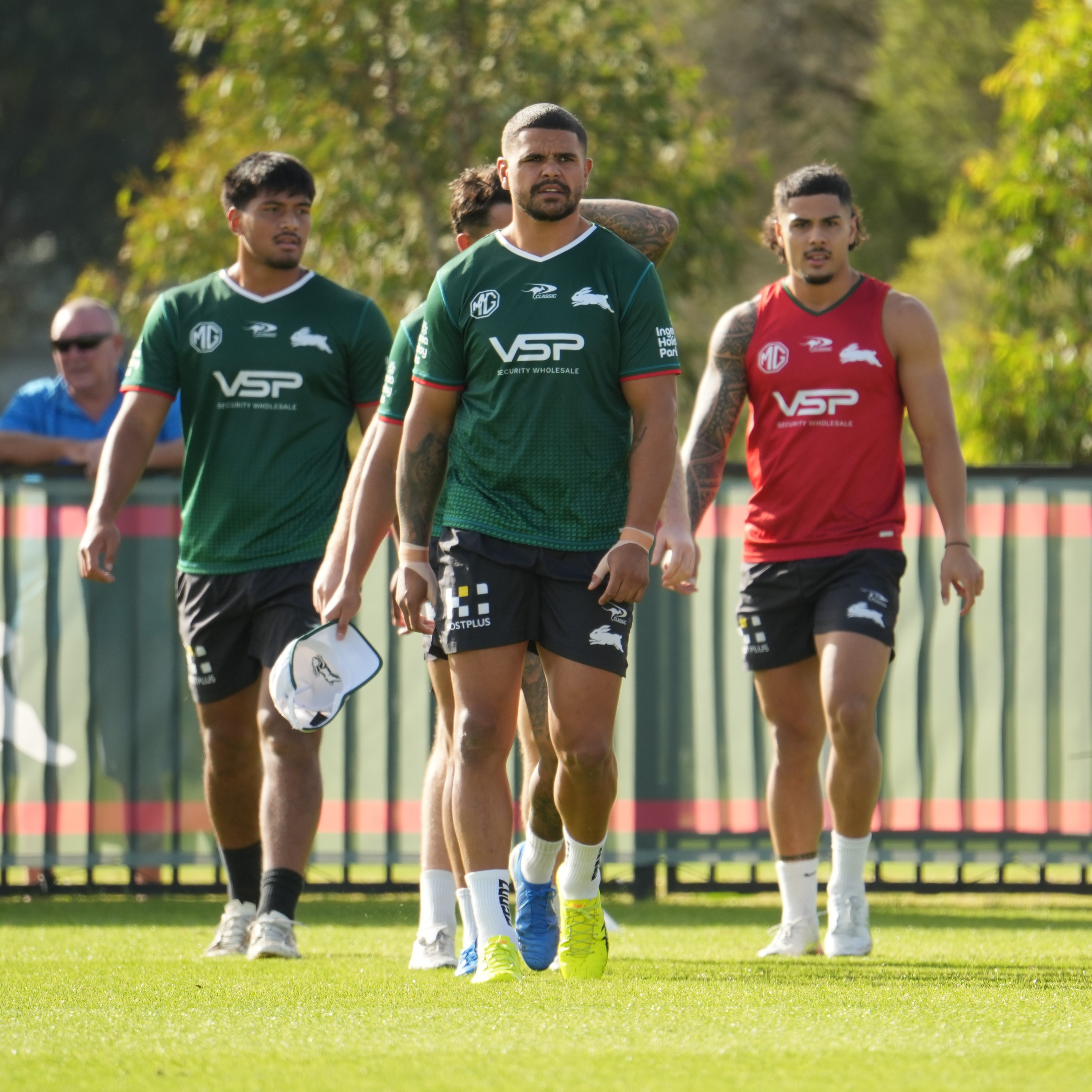 Rabbitohs on Tuesday