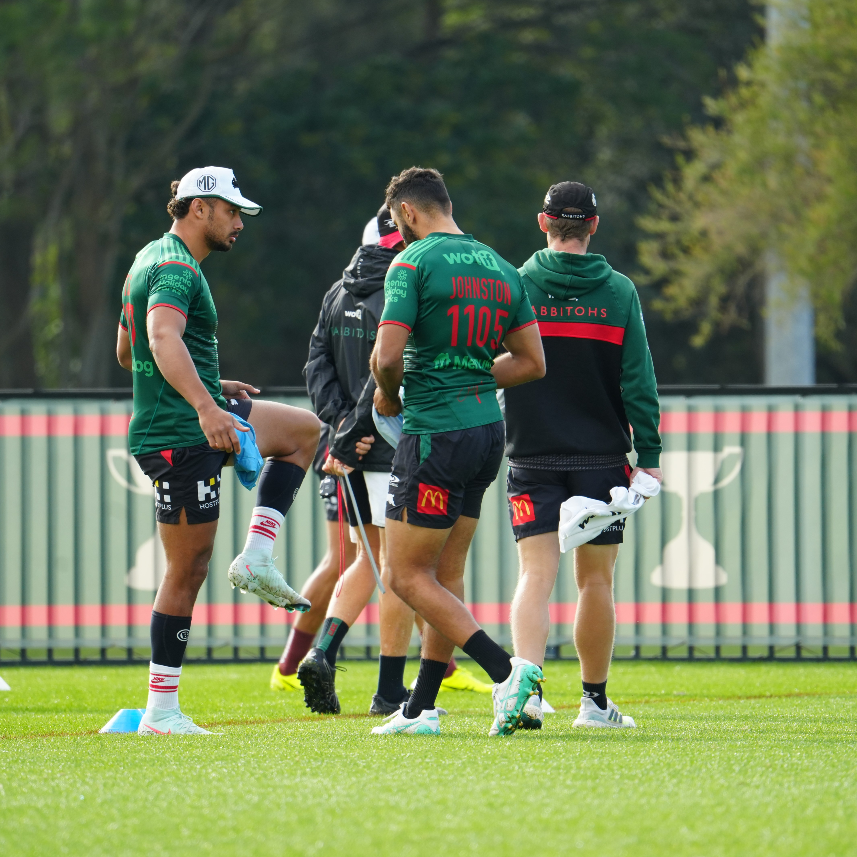 Rabbitohs v Warriors Captains Run
