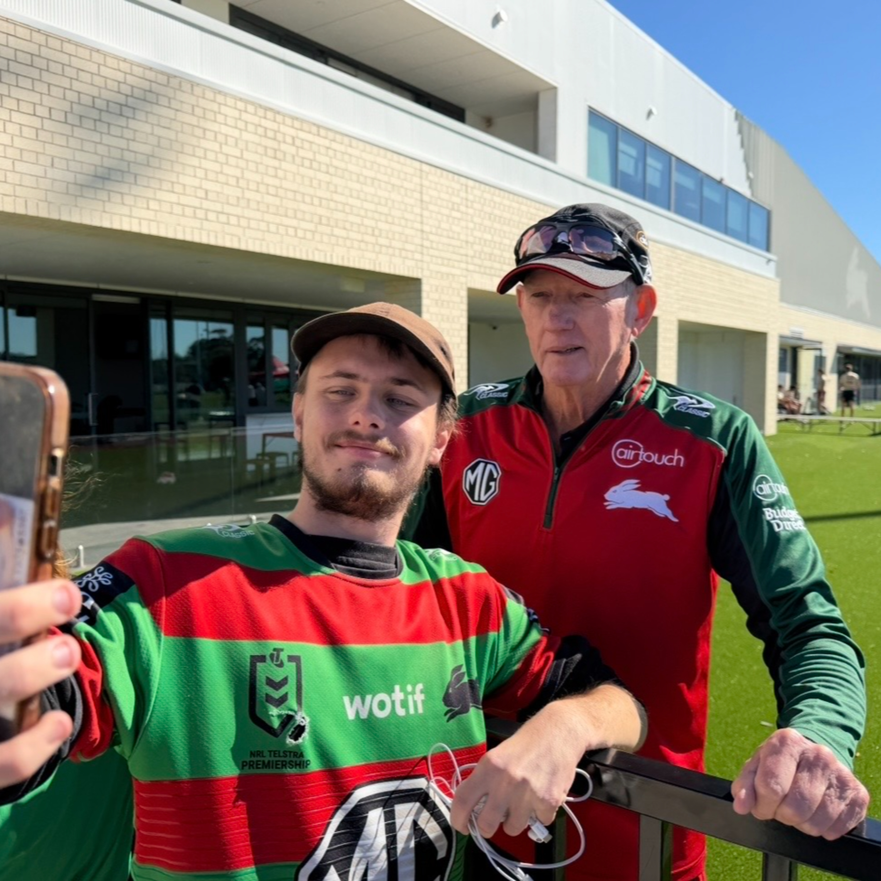 Rabbitohs v Sharks Captains Run NRL Round 10 episode artwork