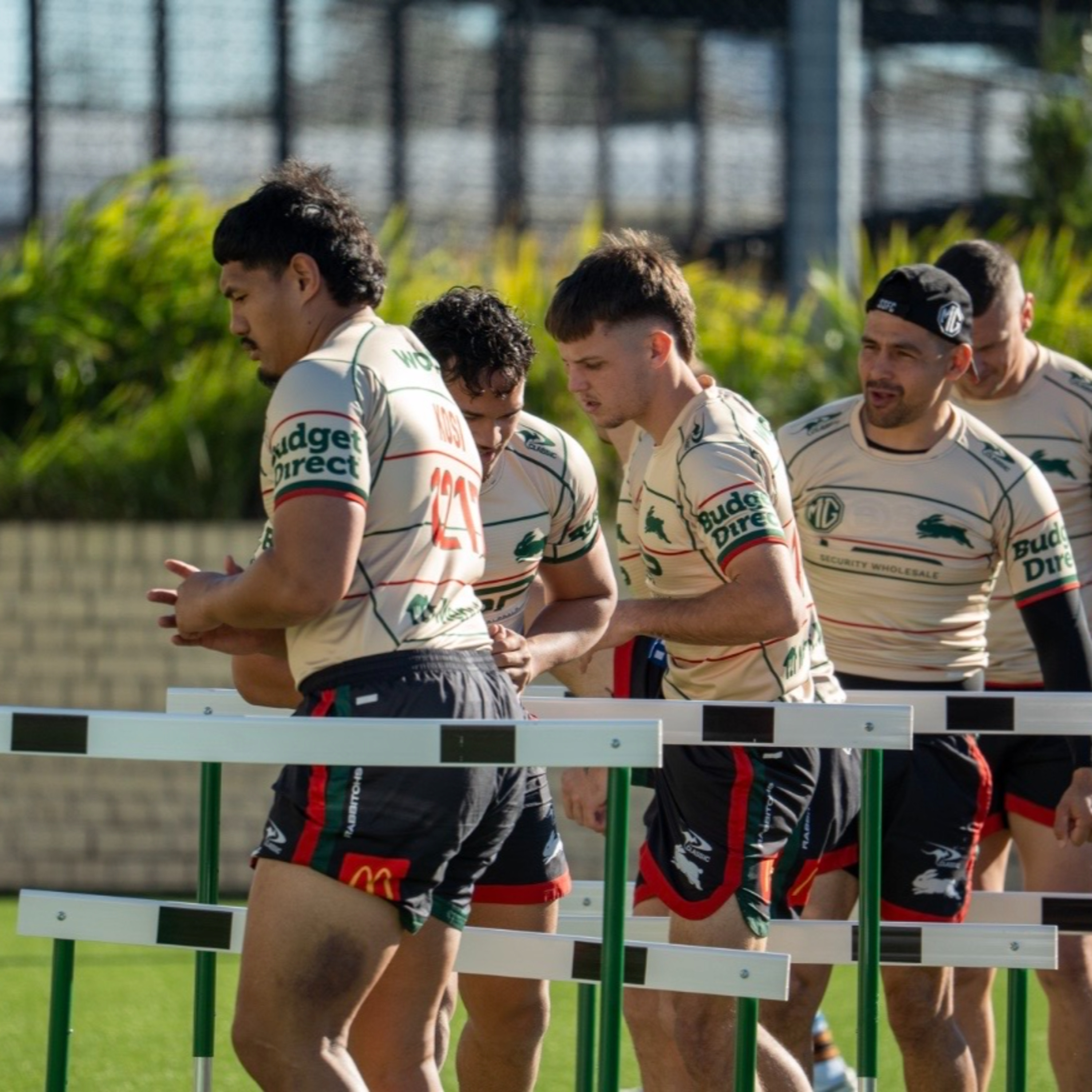 Panthers v Rabbitohs Captains Run Live