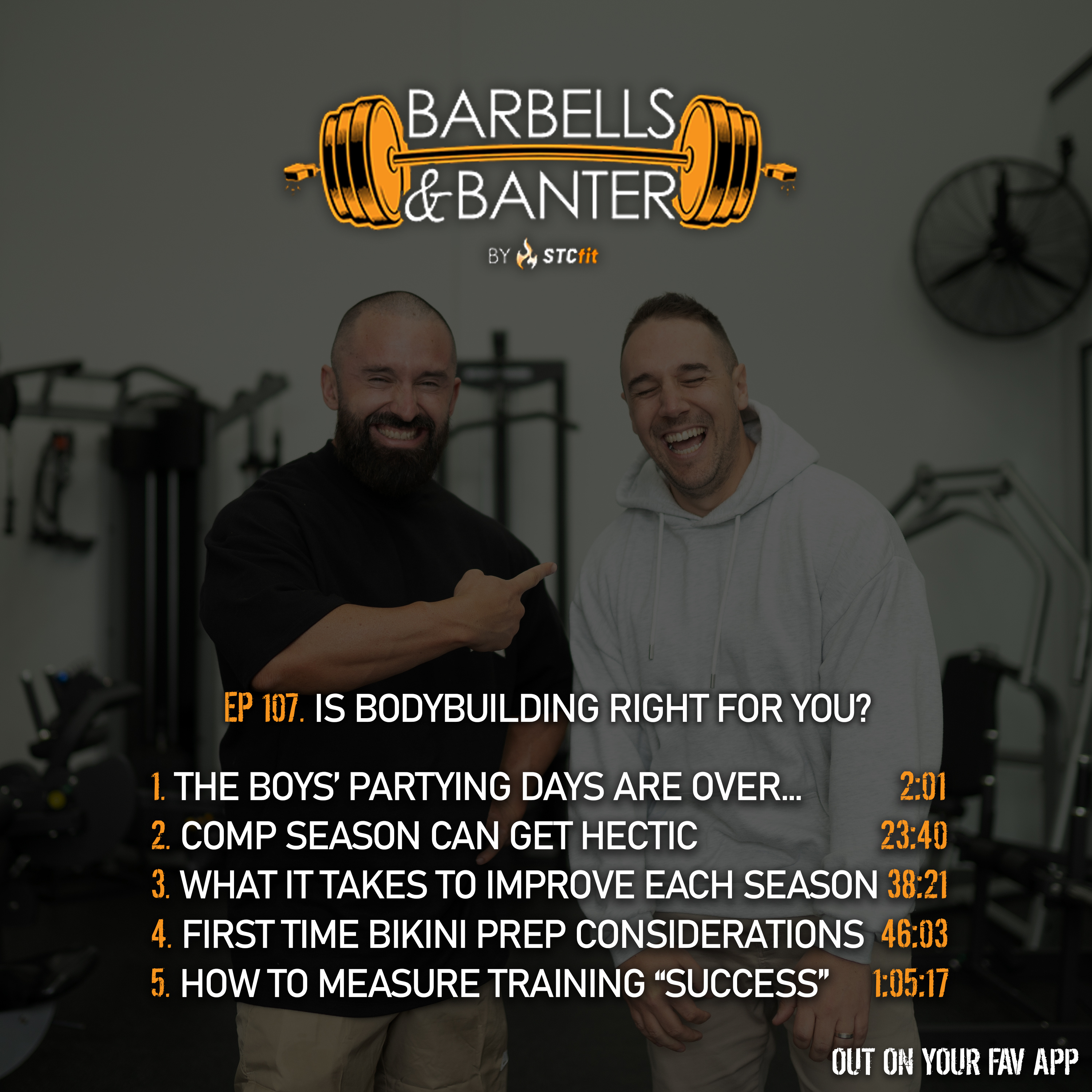 Ep 107 - Is bodybuilding right for you? episode artwork