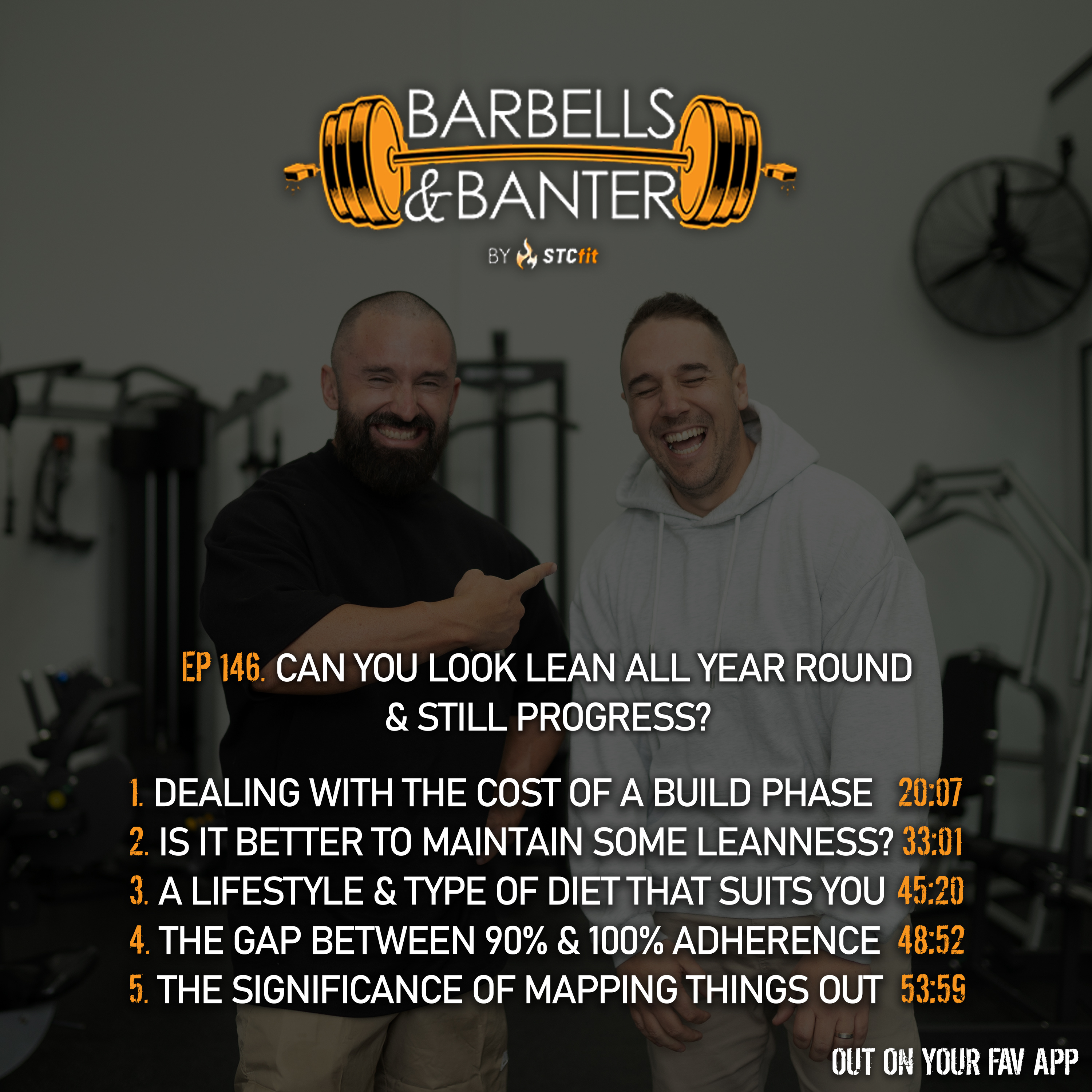 Ep 146 - Can you look lean all year round & still progress? episode artwork