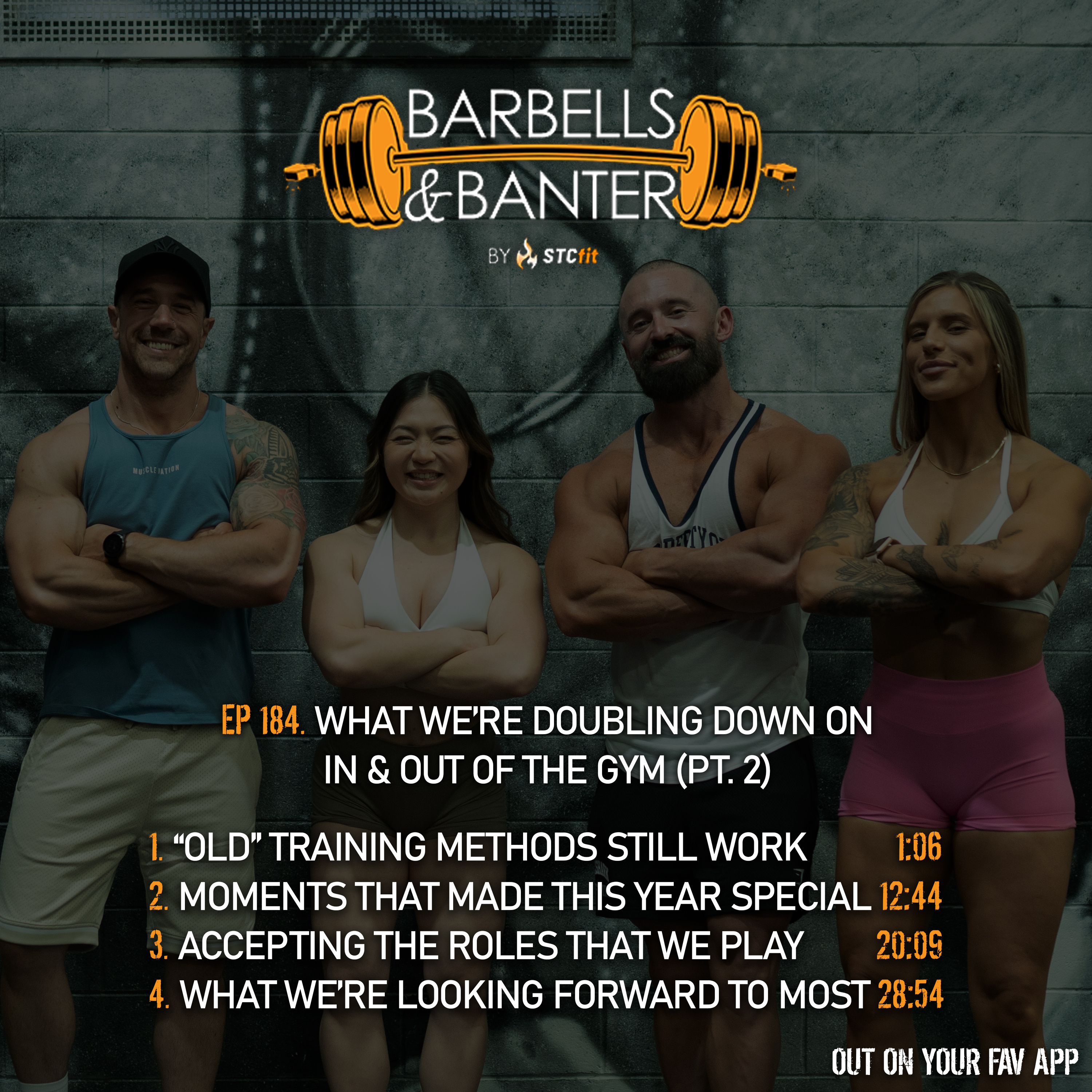 Ep 184 - What we're doubling down on, in & out of the gym (pt. 2) episode artwork