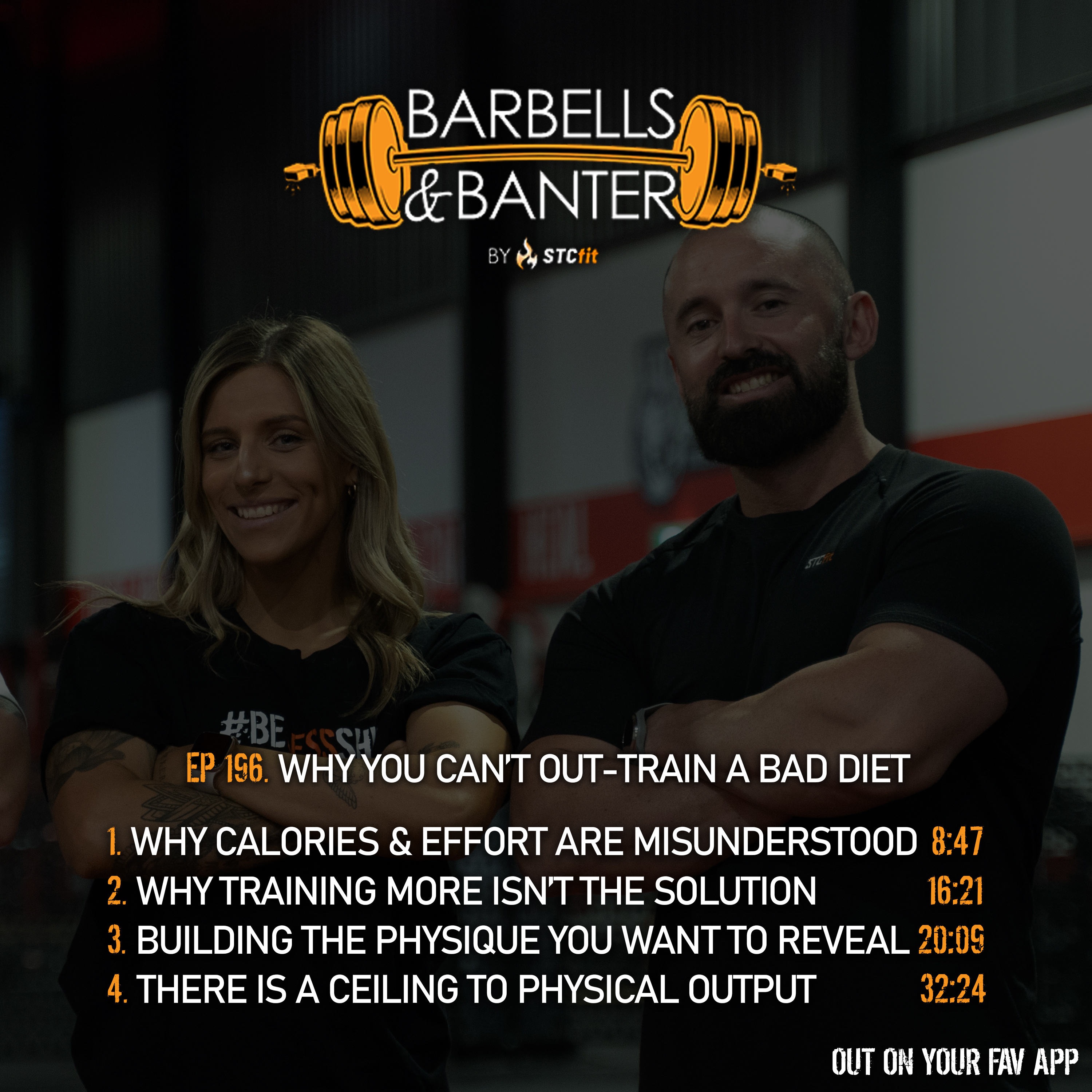 Ep 196 - Why you can't out-train a bad diet episode artwork