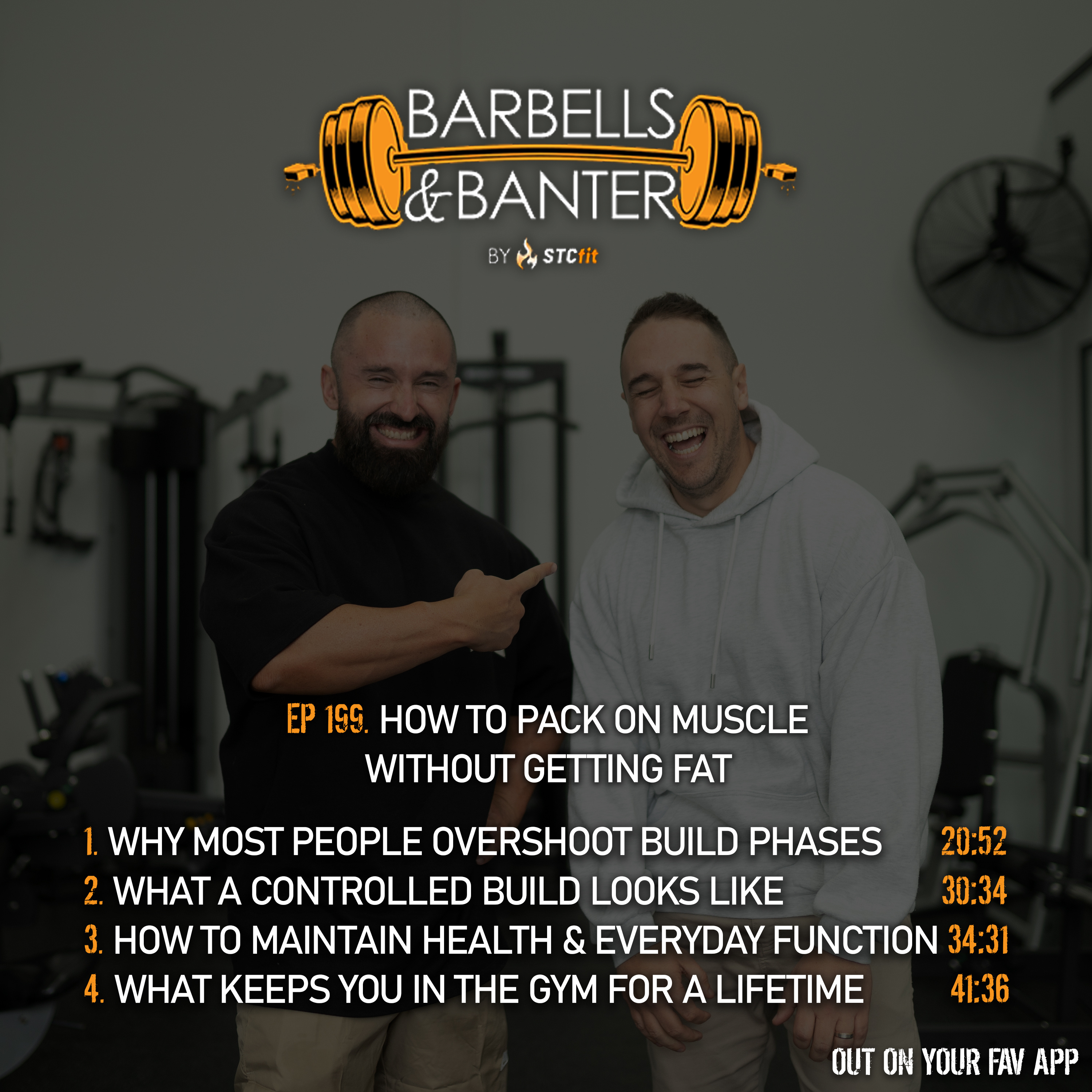 Ep 199 - How to pack on muscle without getting fat episode artwork