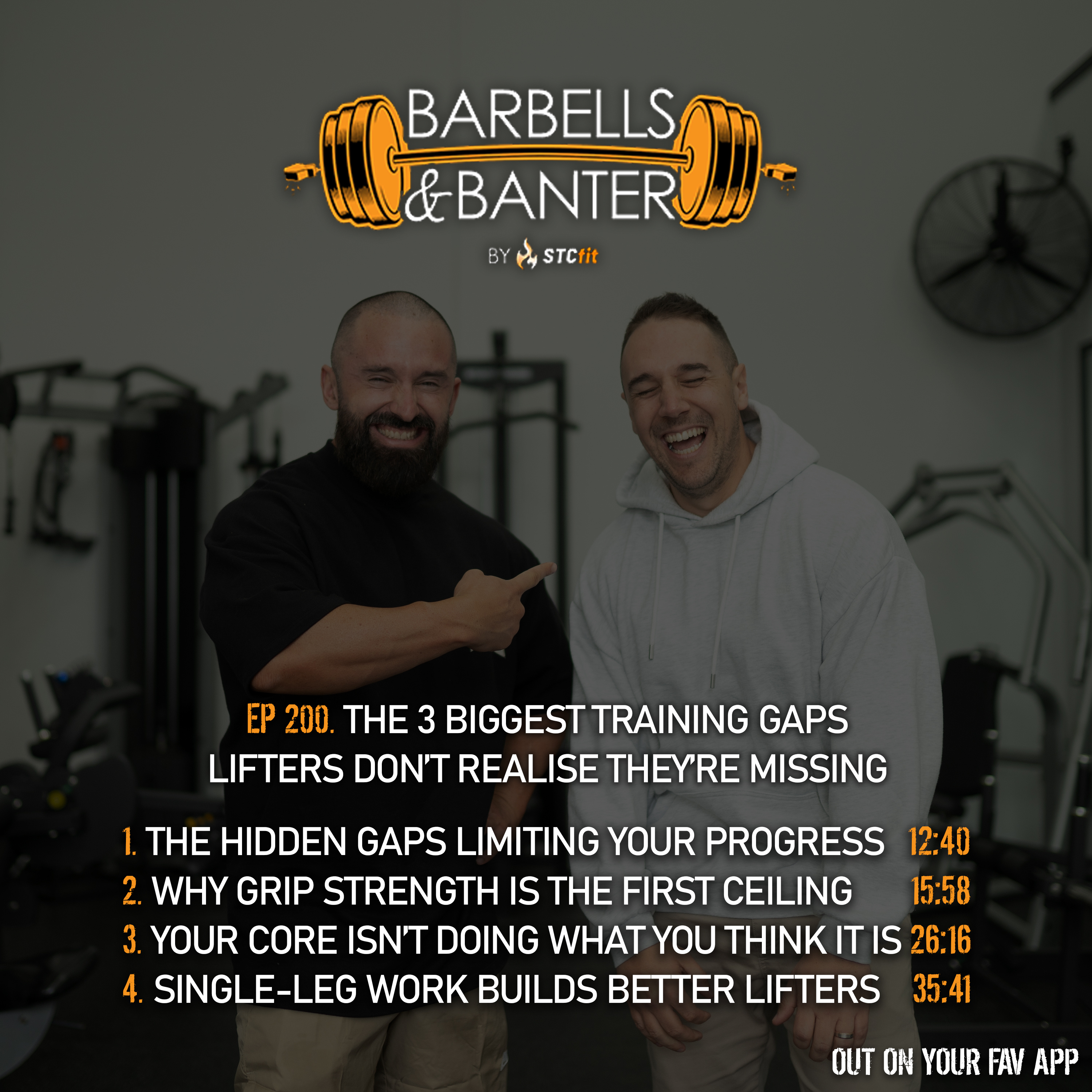 Ep 200 - The 3 biggest training gaps lifters don't realise they're missing episode artwork
