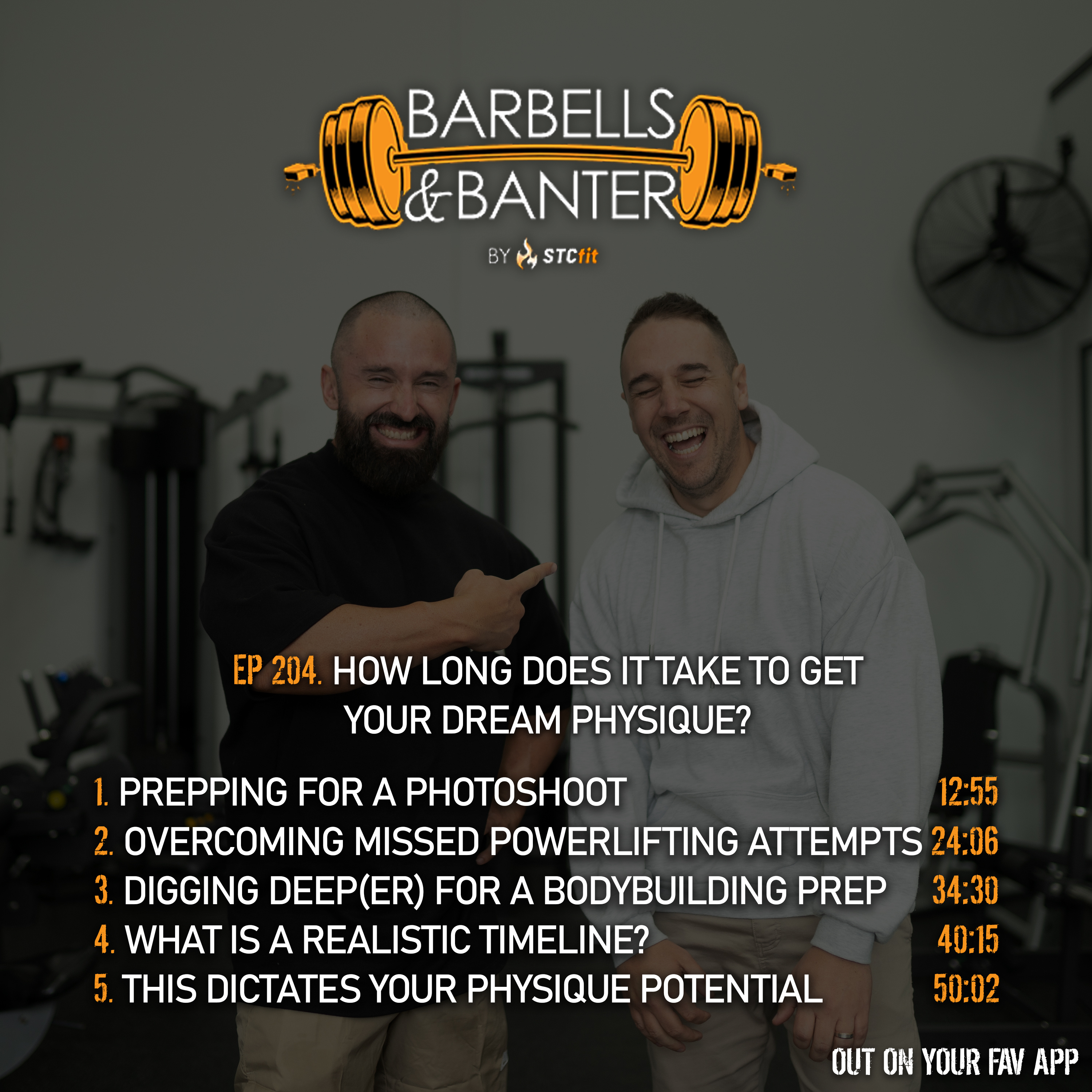Ep 204 - How long does it take to get your dream physique? episode artwork