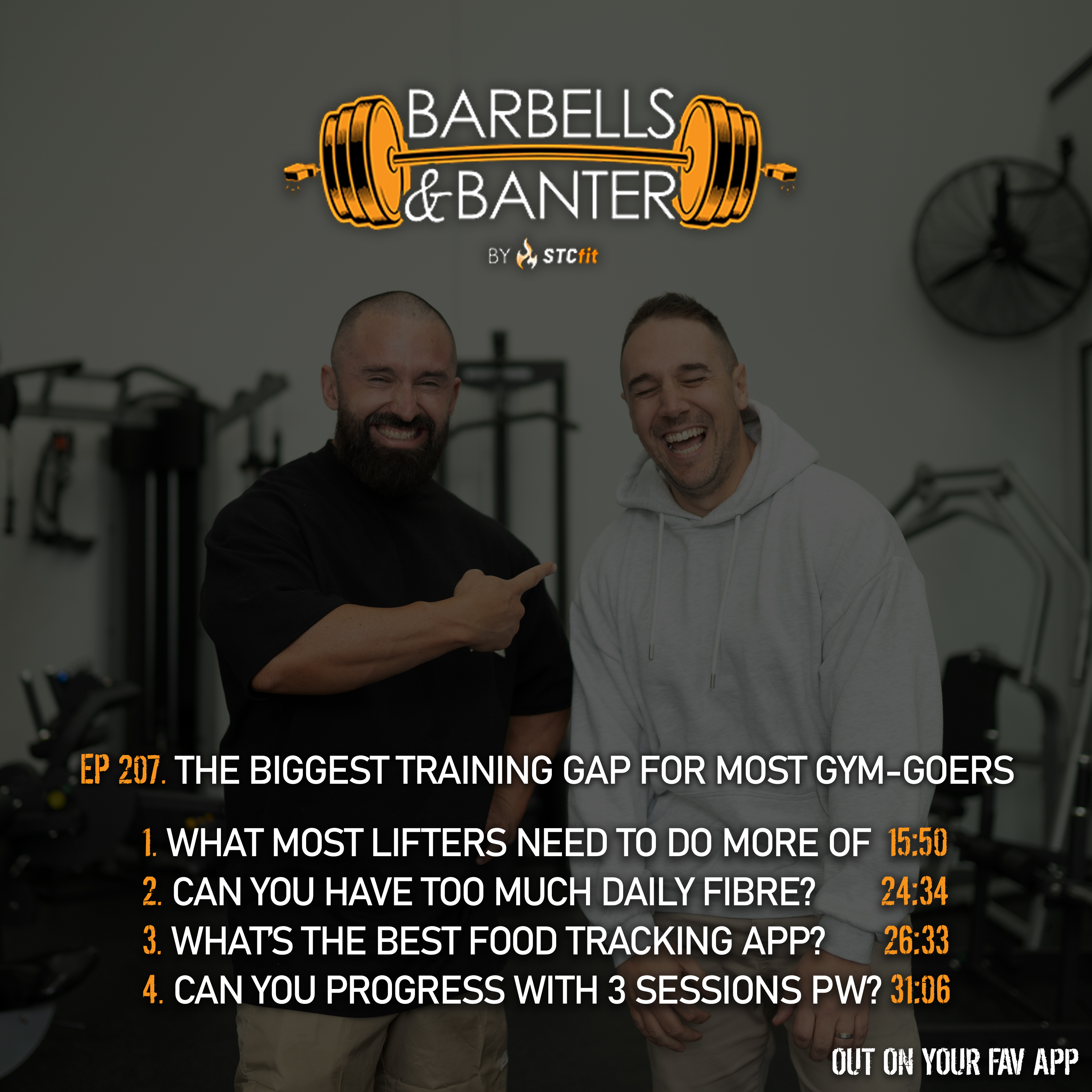 Ep 207 - The missing training gap for most lifters episode artwork