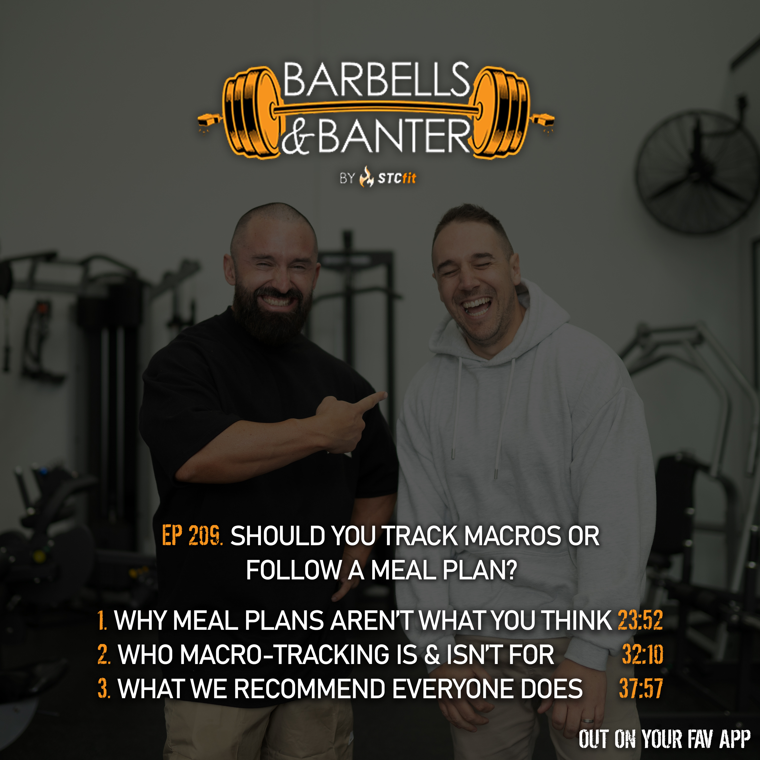 Ep 209 - Should you track macros or follow a meal plan? episode artwork