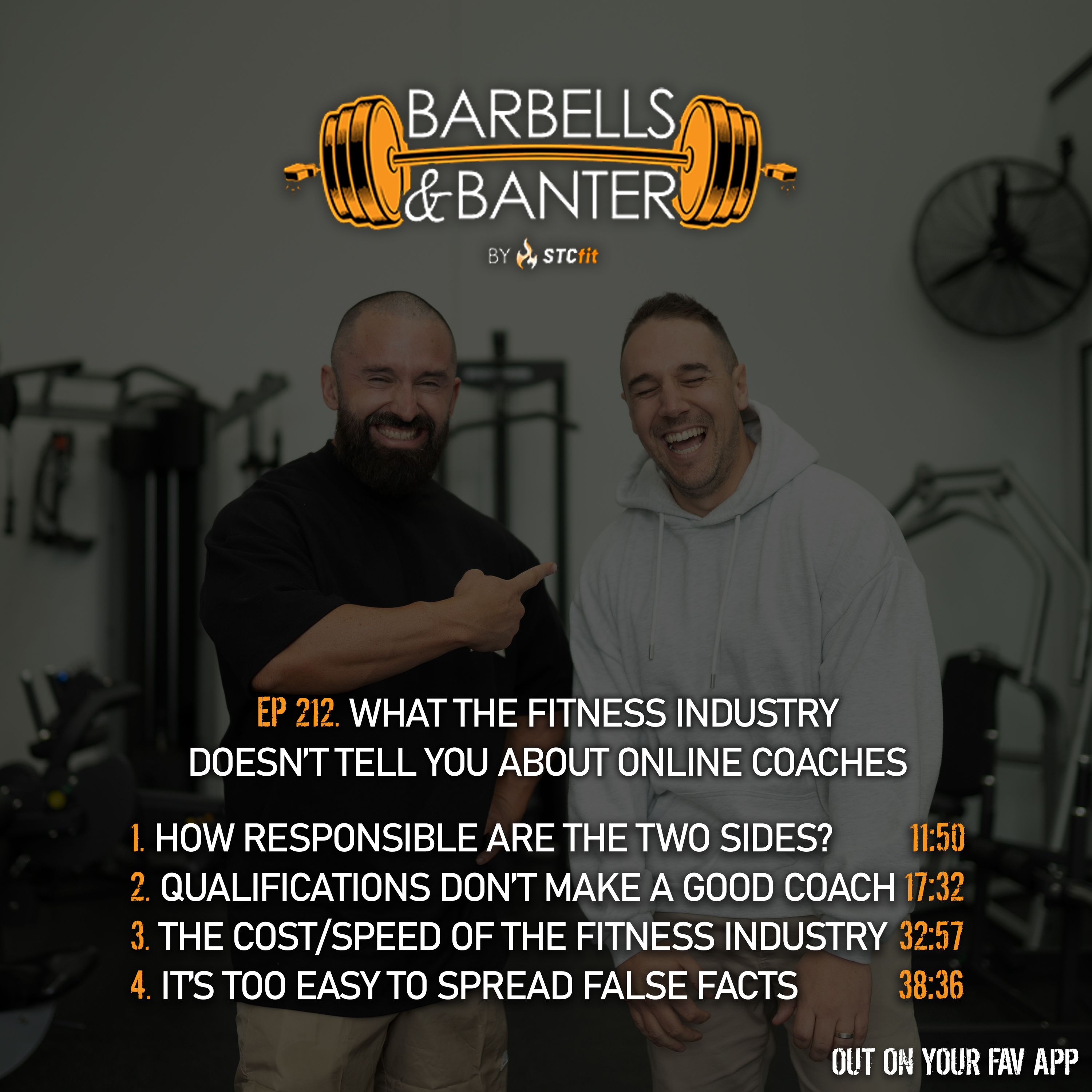 Ep 212 - What the fitness industry doesn't tell you about online coaches episode artwork