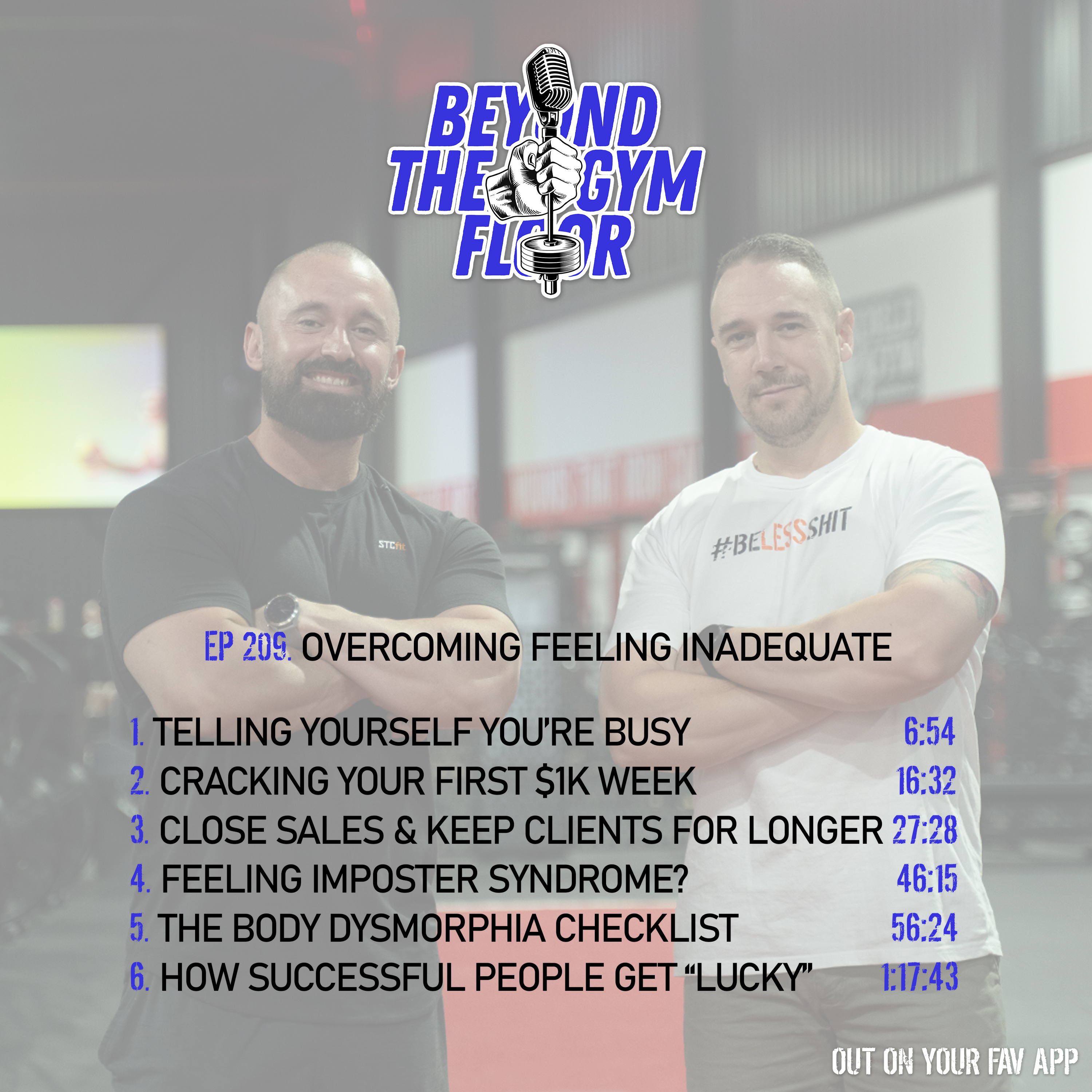 Ep 209 - Overcoming feeling inadequate