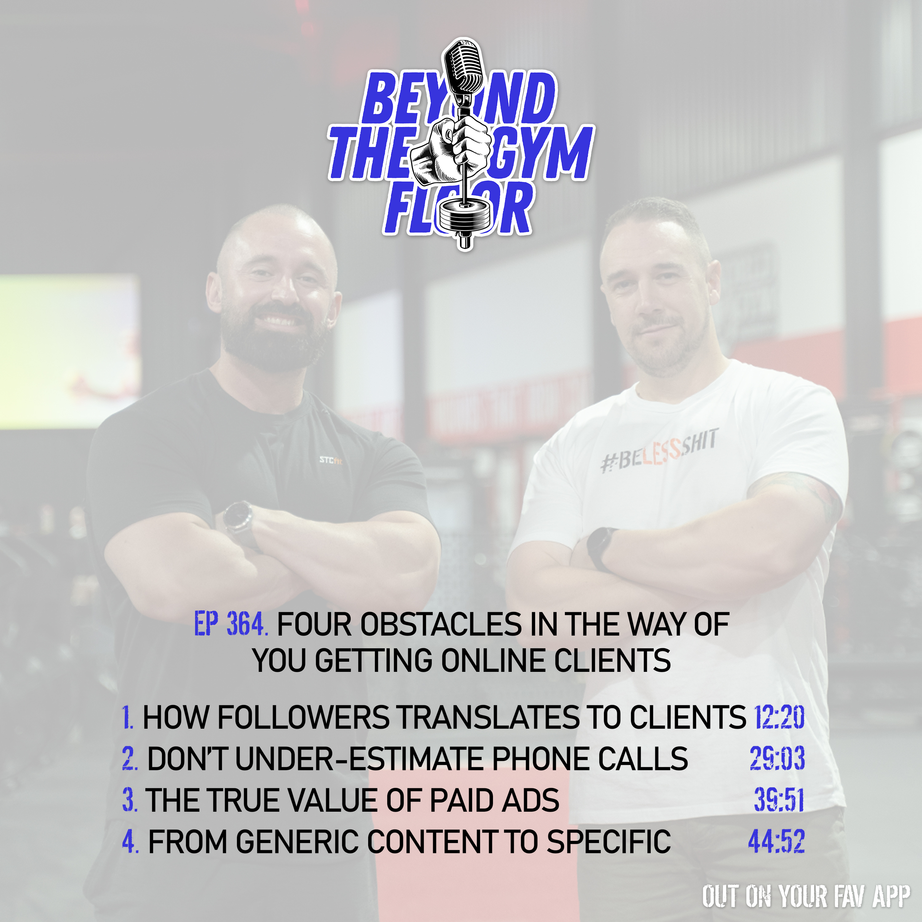 Ep 364 - Four obstacles in the way of PTs getting online clients episode artwork
