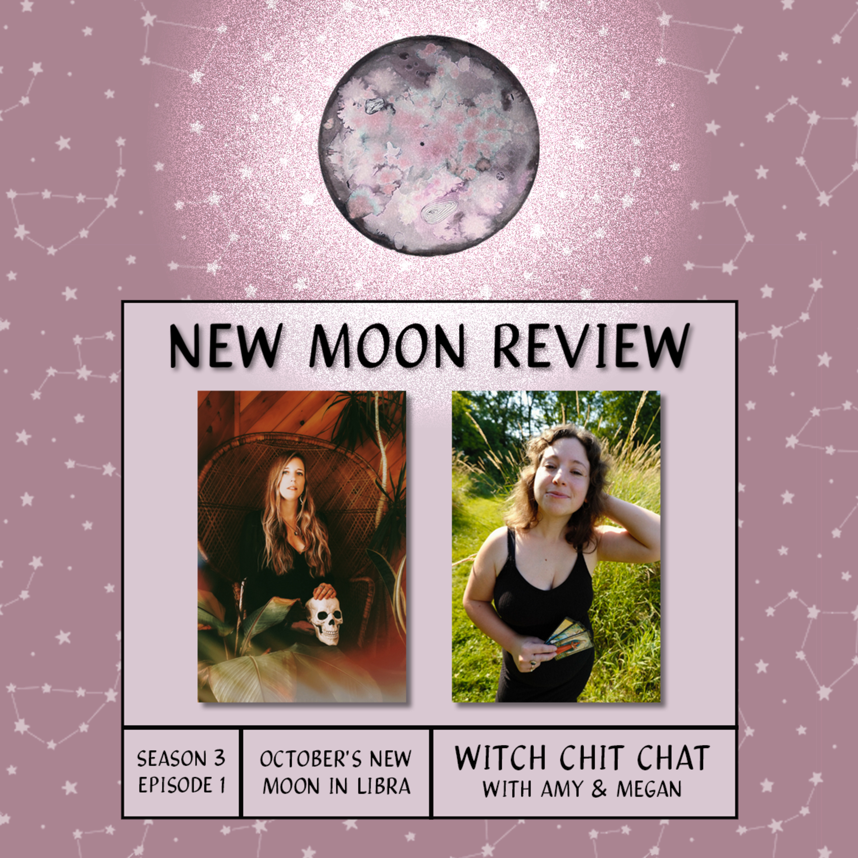 S3, Ep 1: Witch Chit Chat, October's New Moon in Libra ♎️ 🌑⁠ episode artwork
