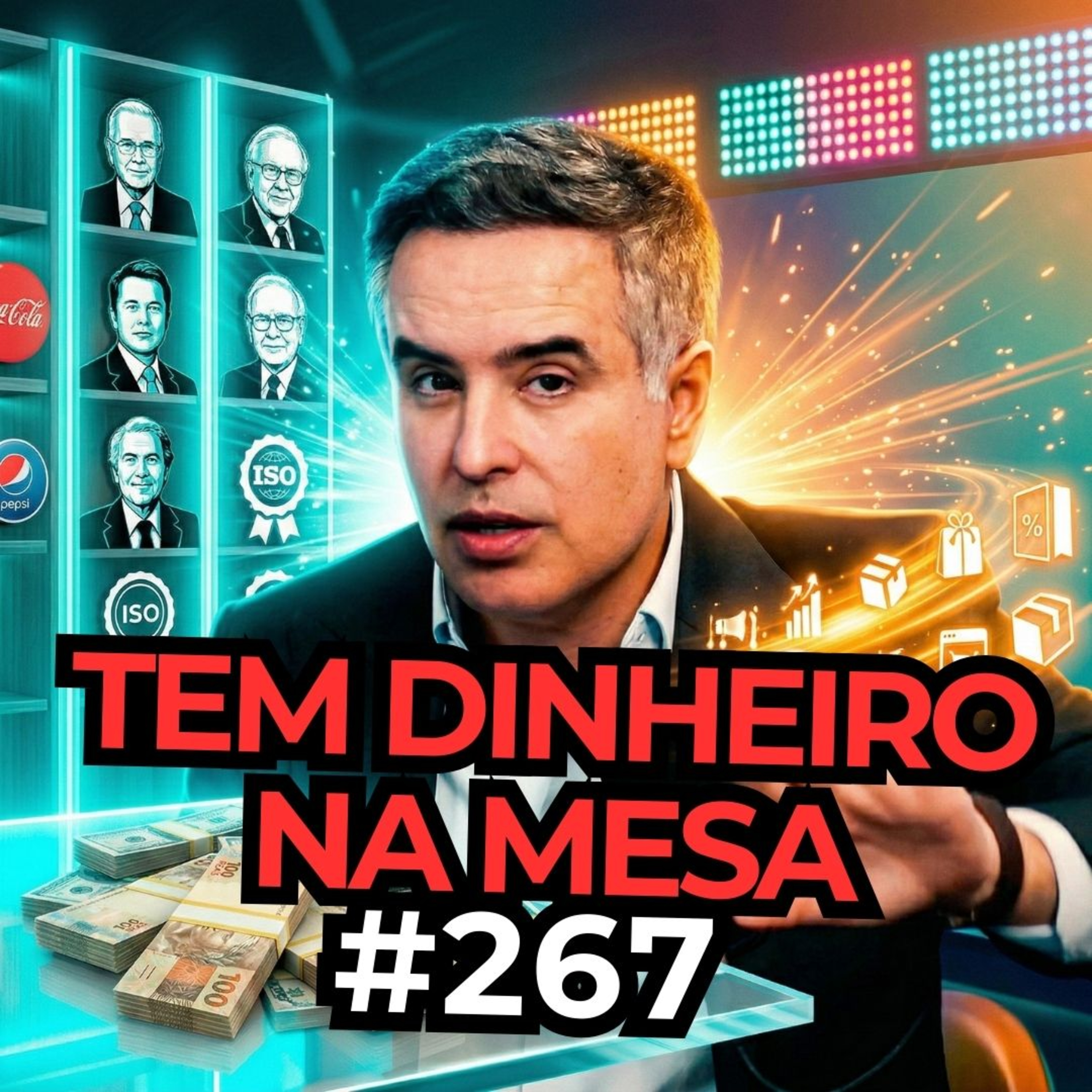 Tem dinheiro na mesa #267 episode artwork