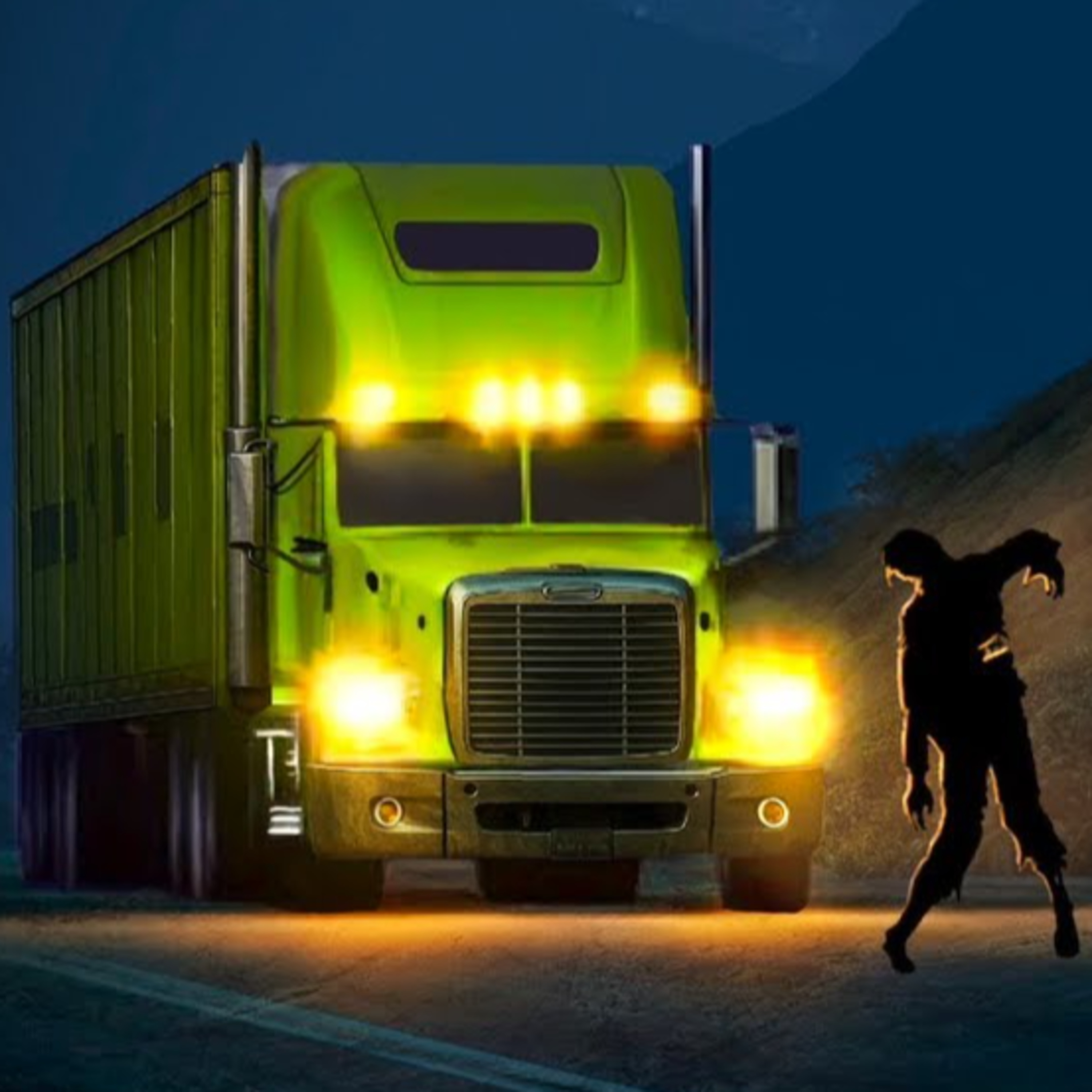 I work as a Truck Driver. These are my SCARIEST Stories