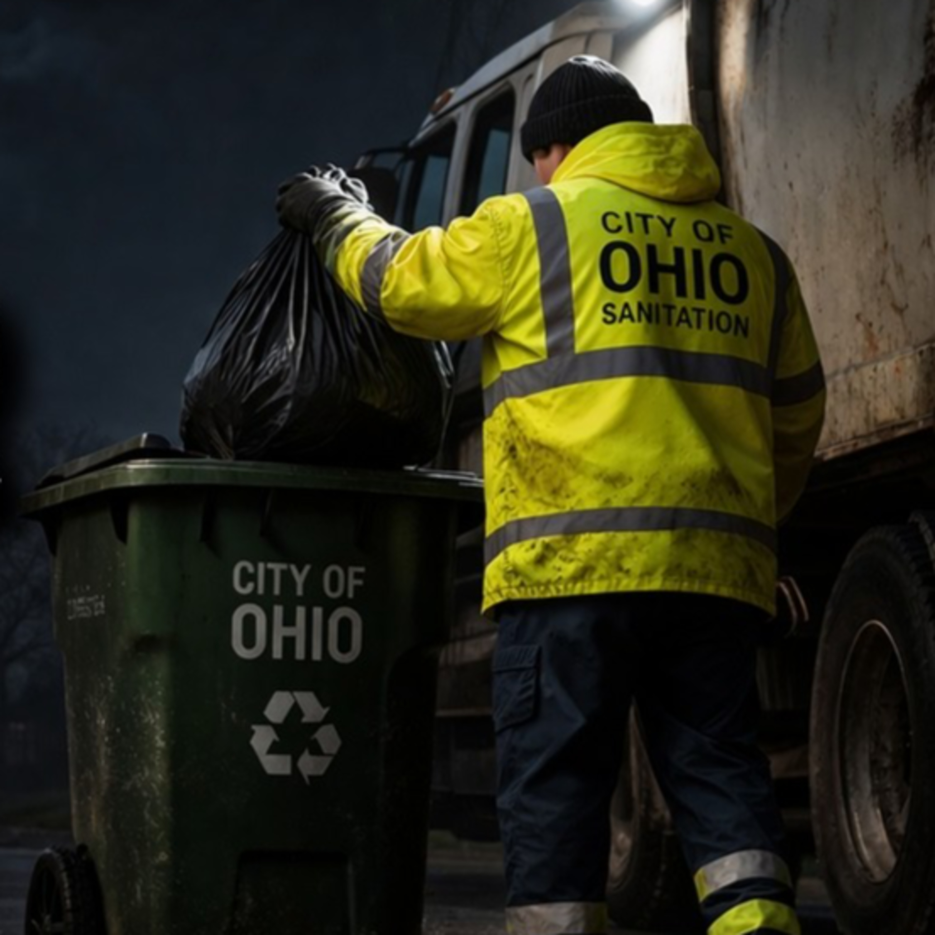 I Work as a Garbage Collector. There are 6 STRANGE Rules artwork