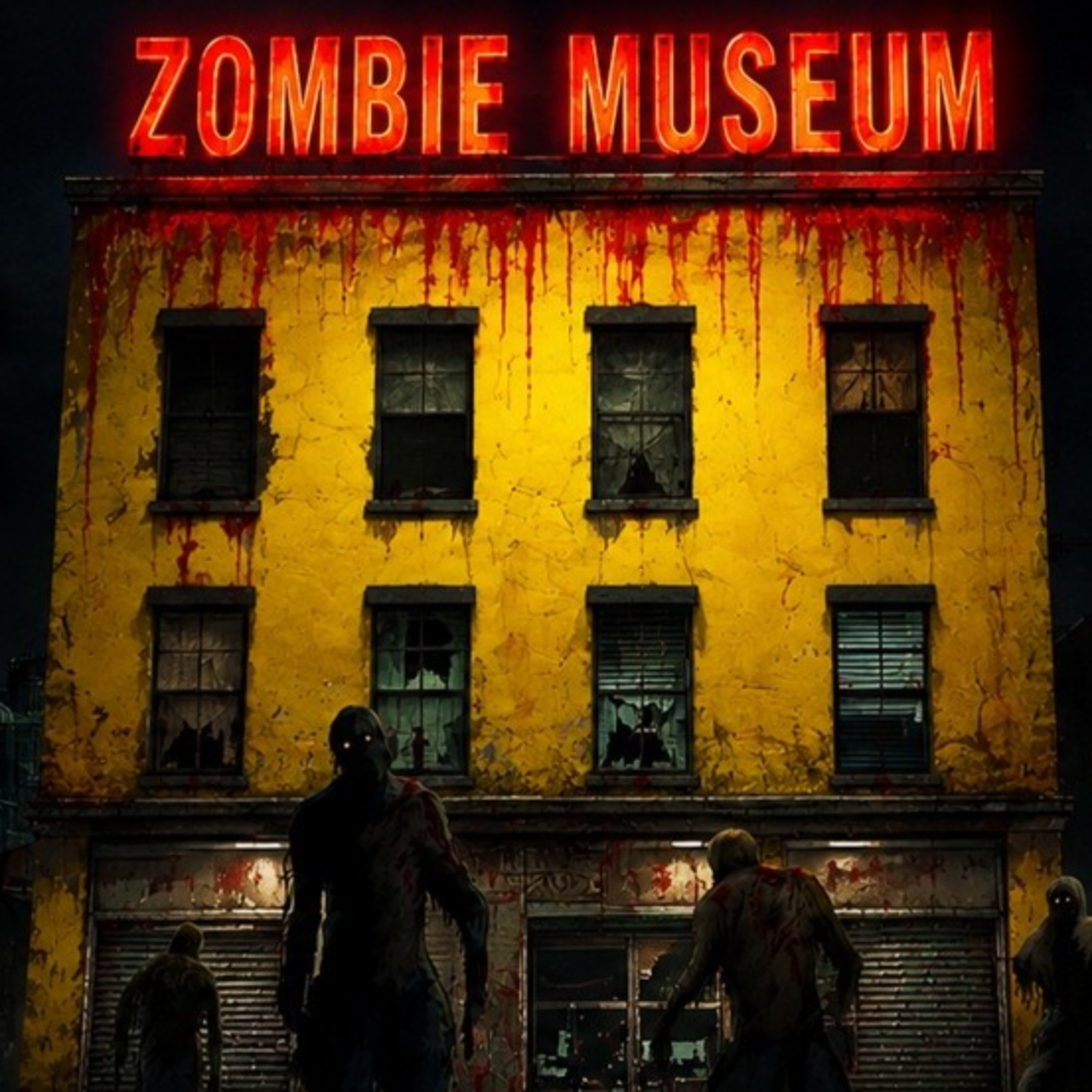 I Work at the Zombie History Museum. There are 5 Strange Rules artwork